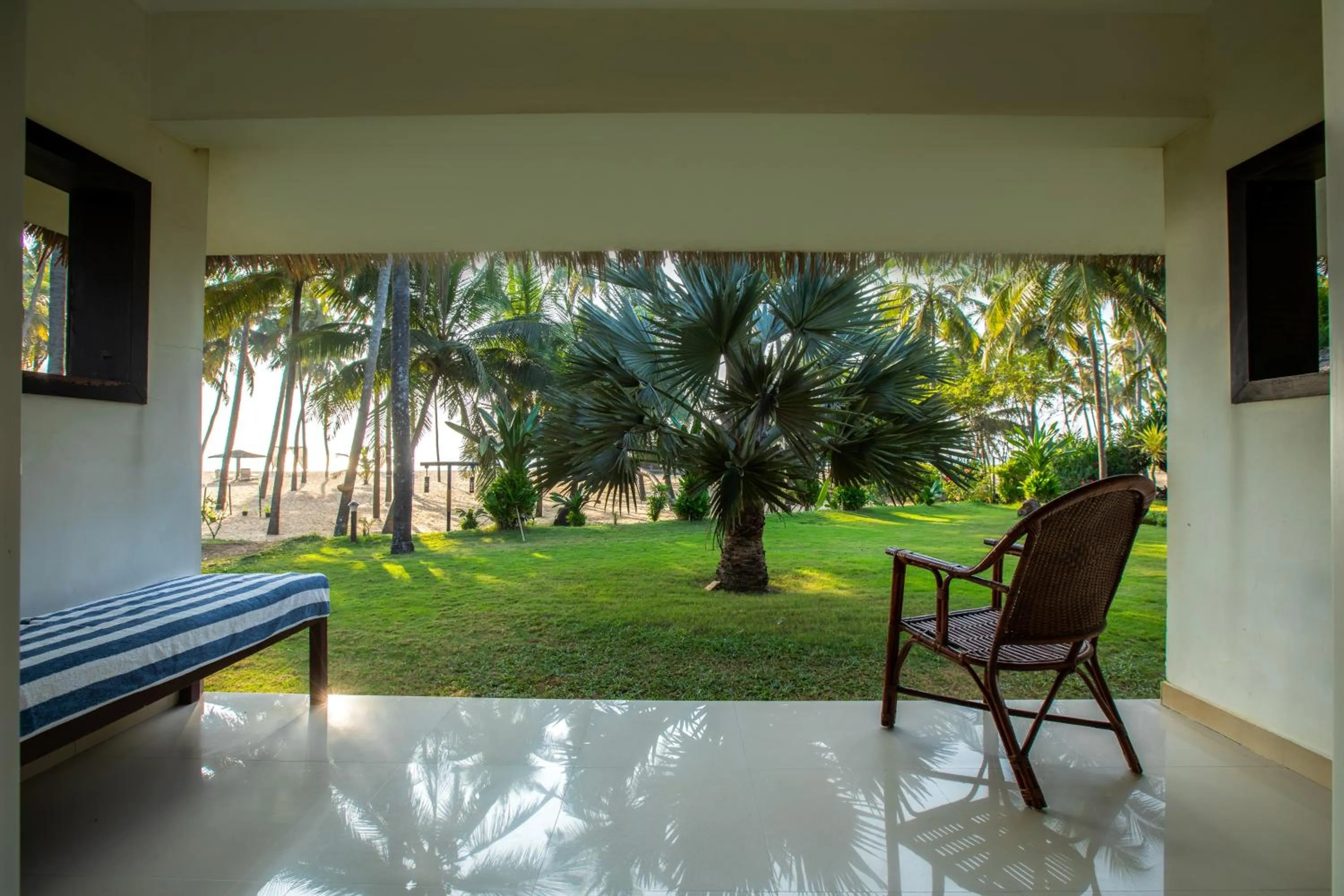 Balcony/Terrace in Malabar Ocean Front Resort And Spa, Bekal