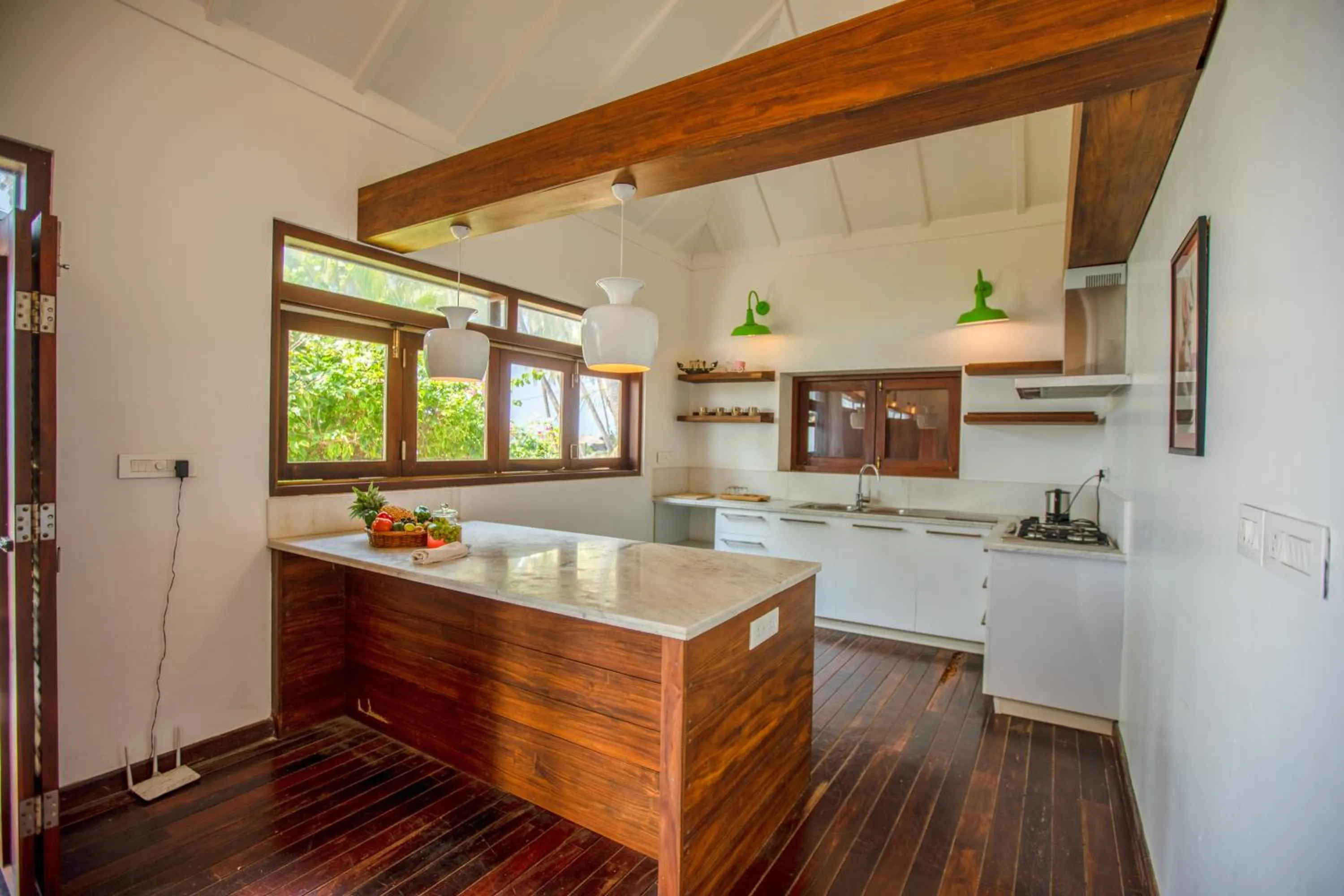 Kitchen or kitchenette in Malabar Ocean Front Resort And Spa, Bekal