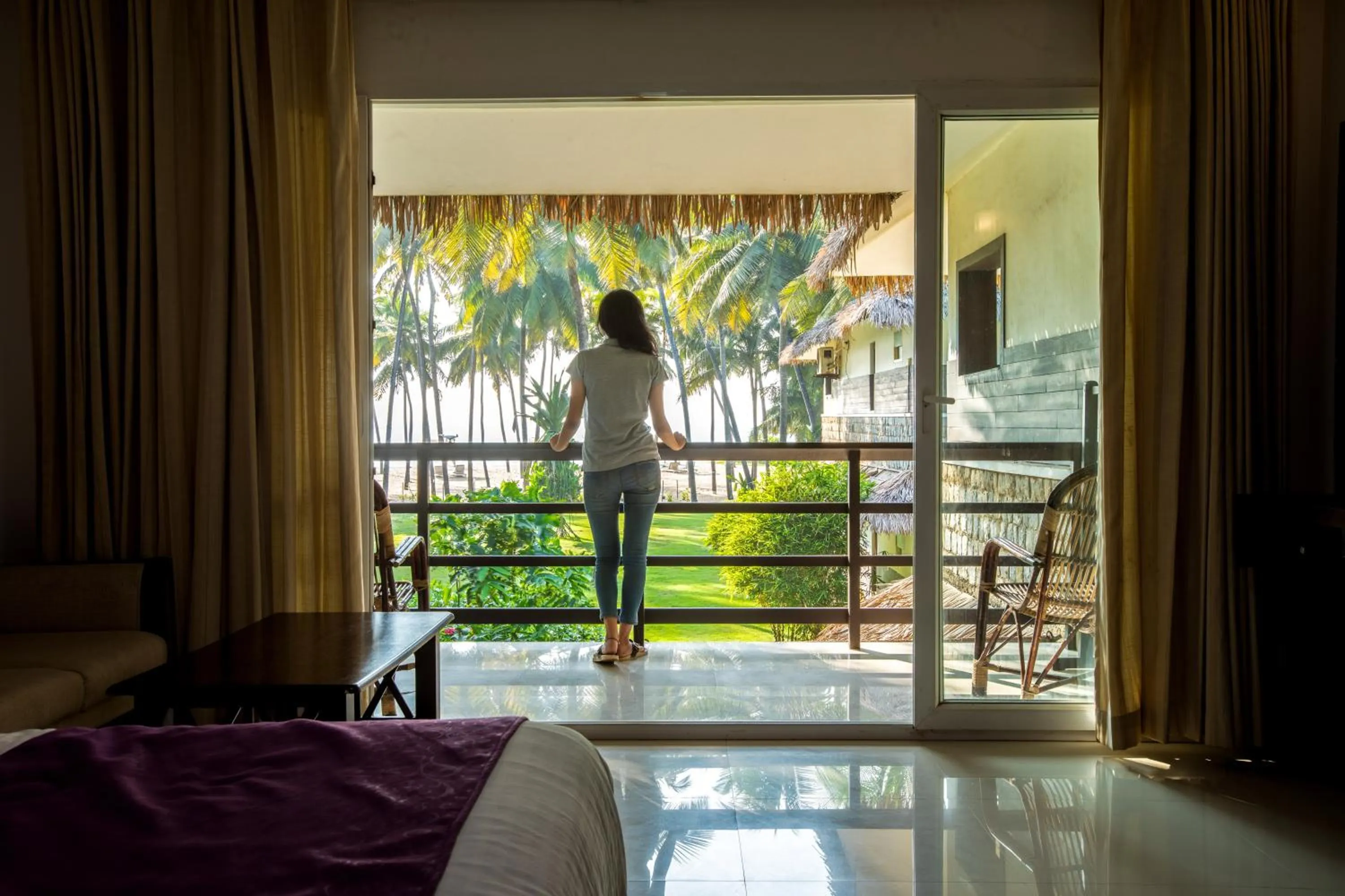 Seating area in Malabar Ocean Front Resort And Spa, Bekal