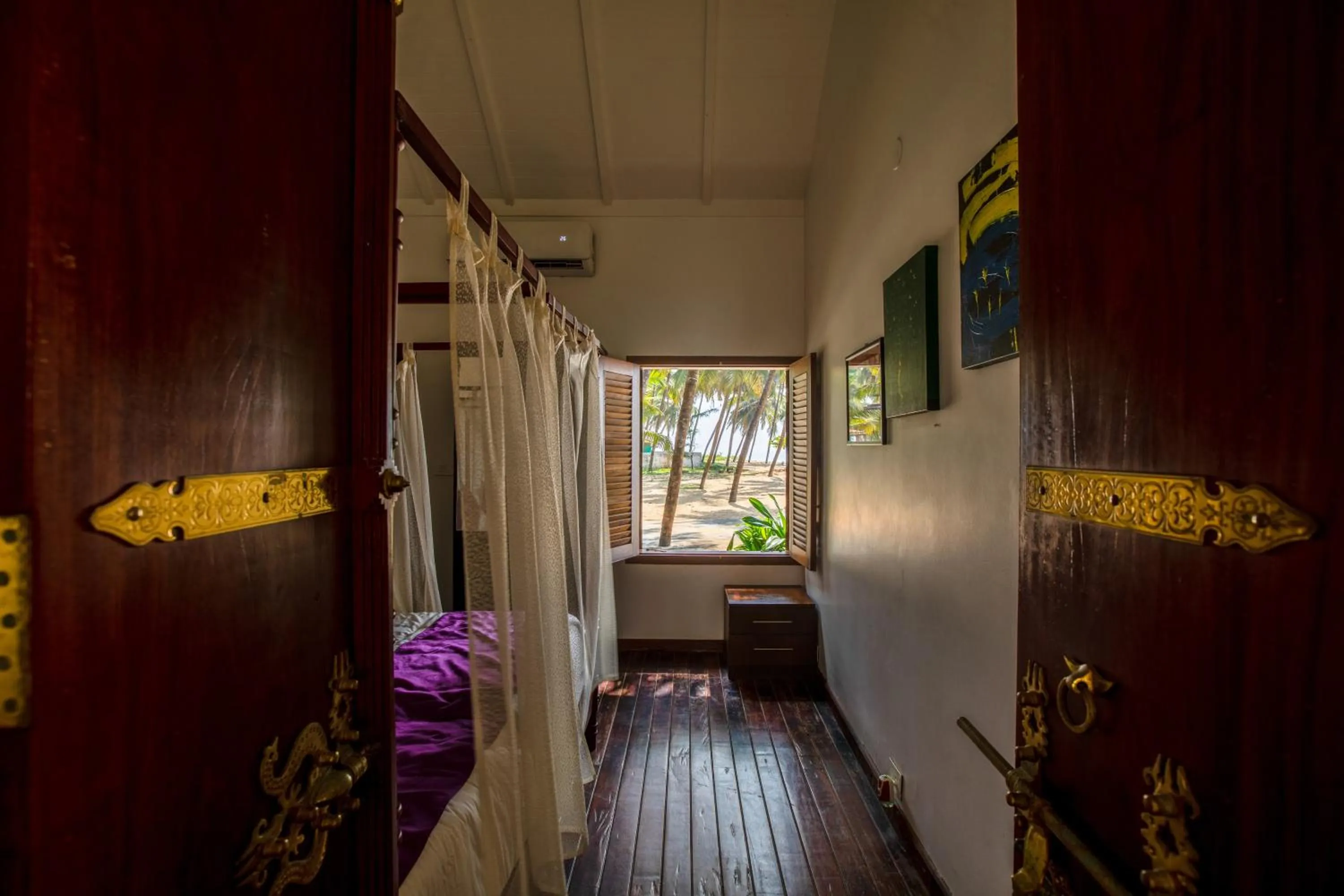 Sea view, Bed in Malabar Ocean Front Resort And Spa, Bekal