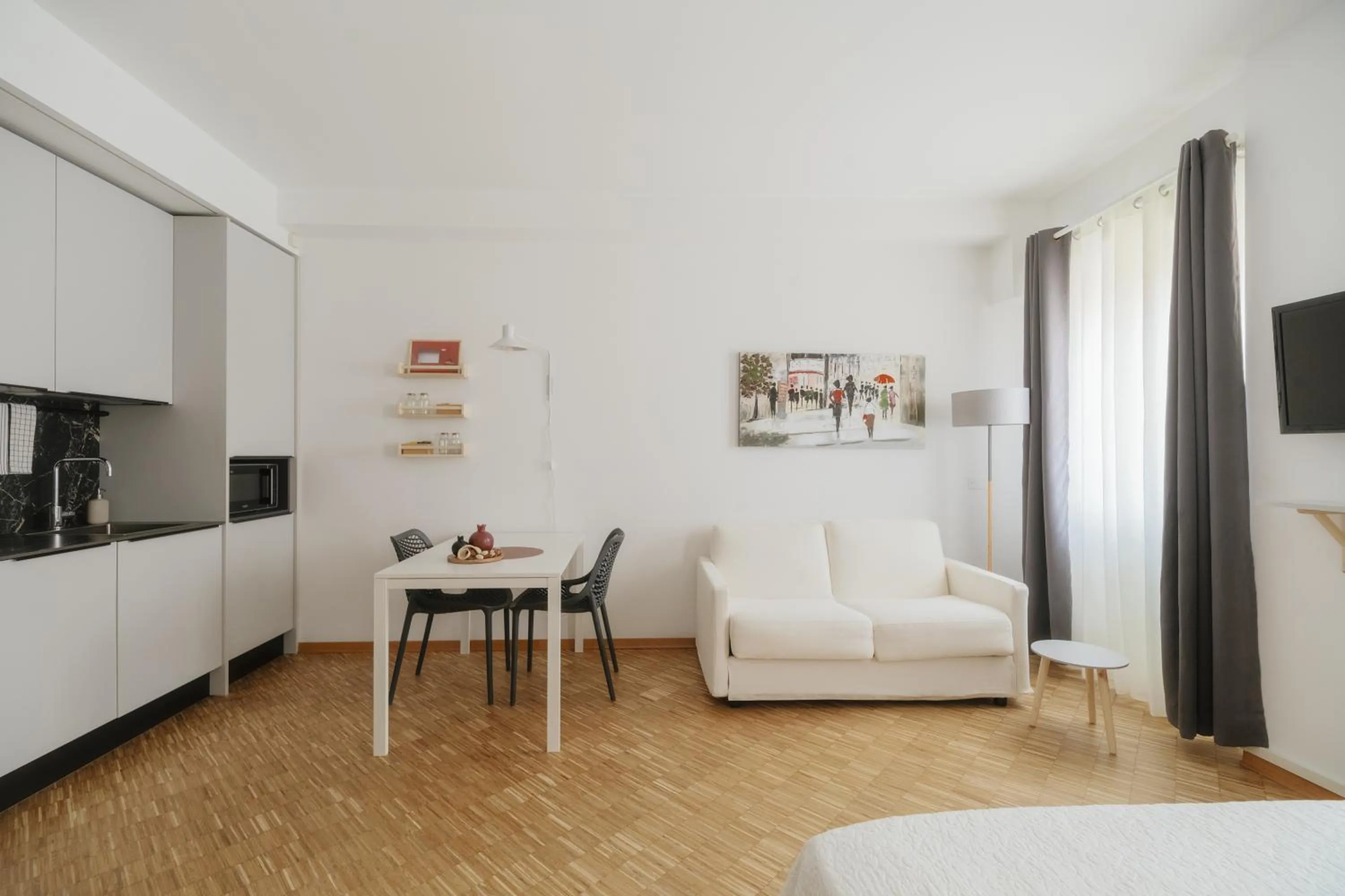 Kitchen or kitchenette in Residence Degli Aranci - Casêta