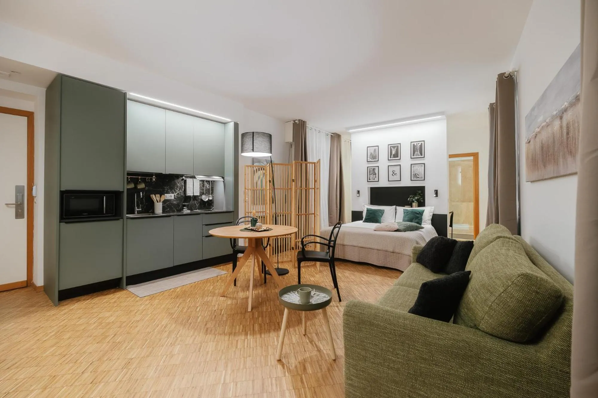 Kitchen or kitchenette in Residence Degli Aranci - Casêta