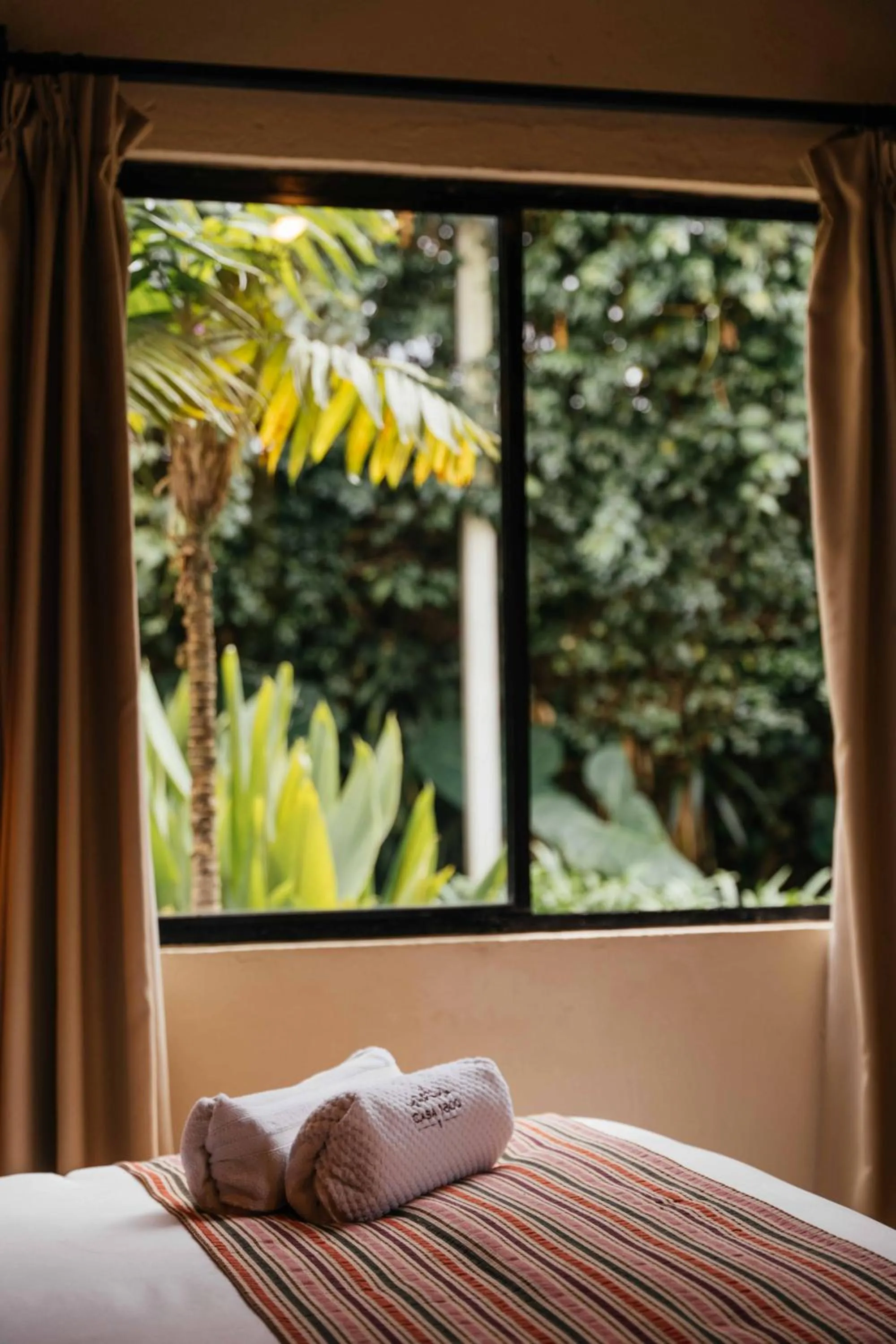 Garden view, Bed in Casa 1800 Ataco Hotel Boutique