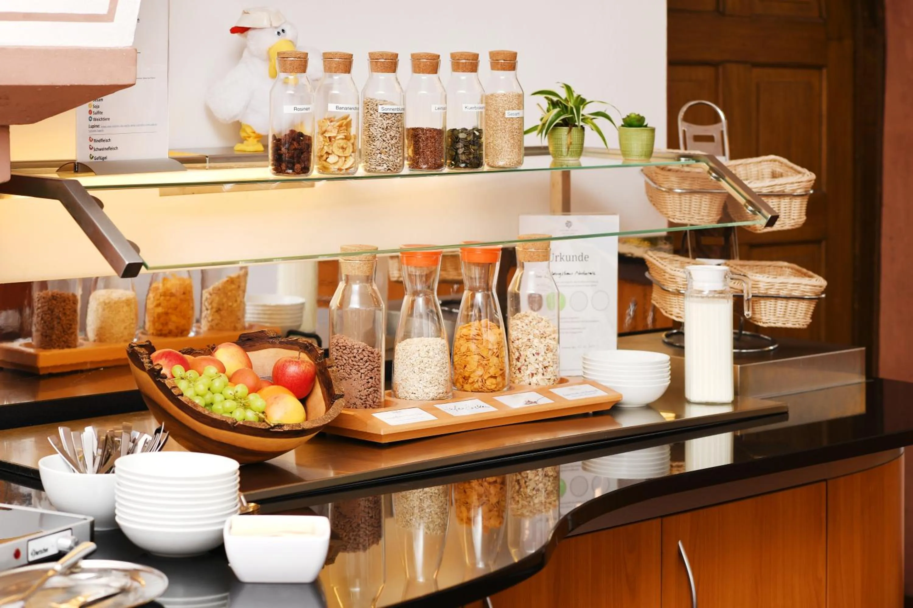 Buffet breakfast in Bildungshaus Neckarelz