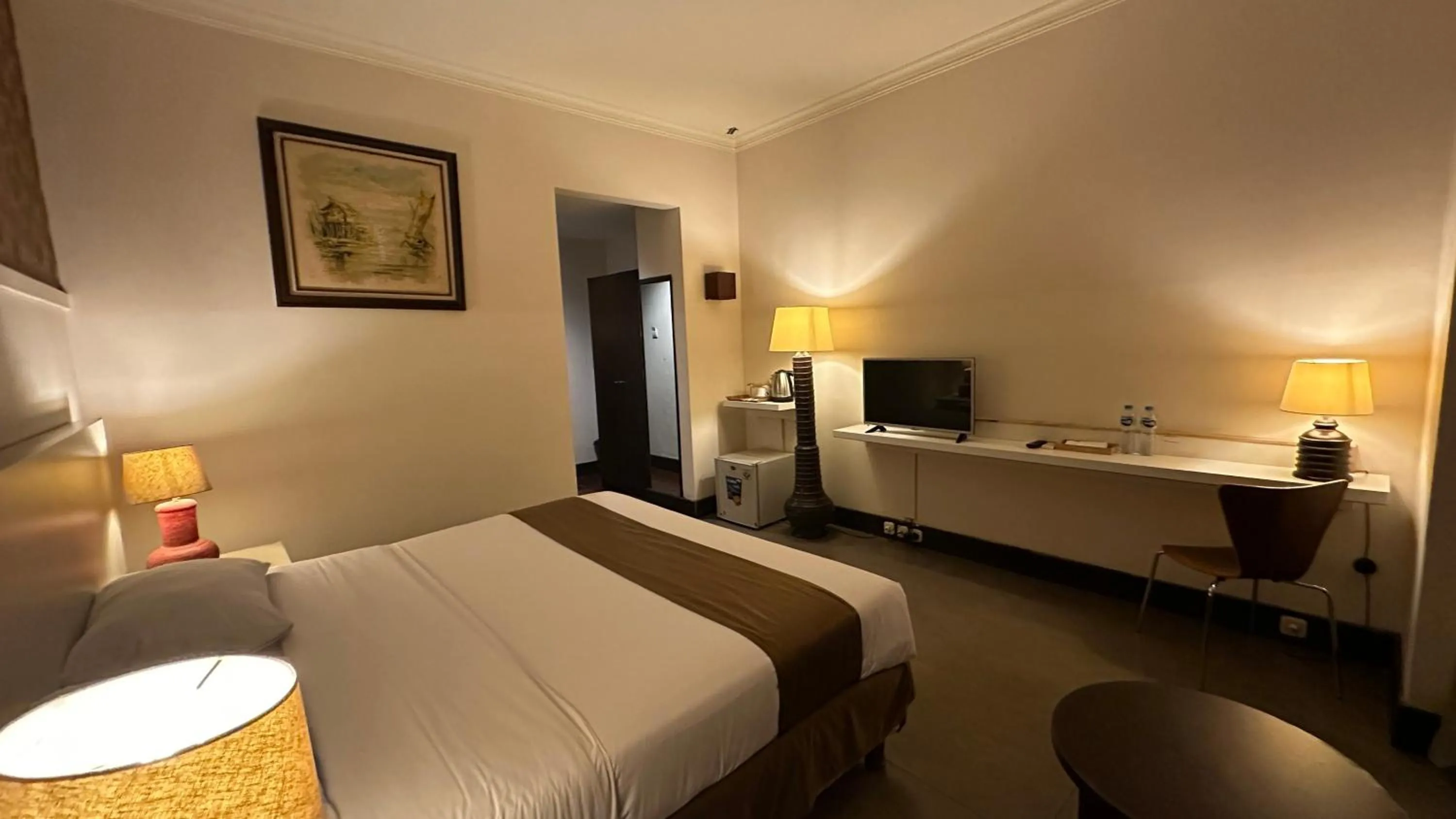 Bed in Bali World Hotel