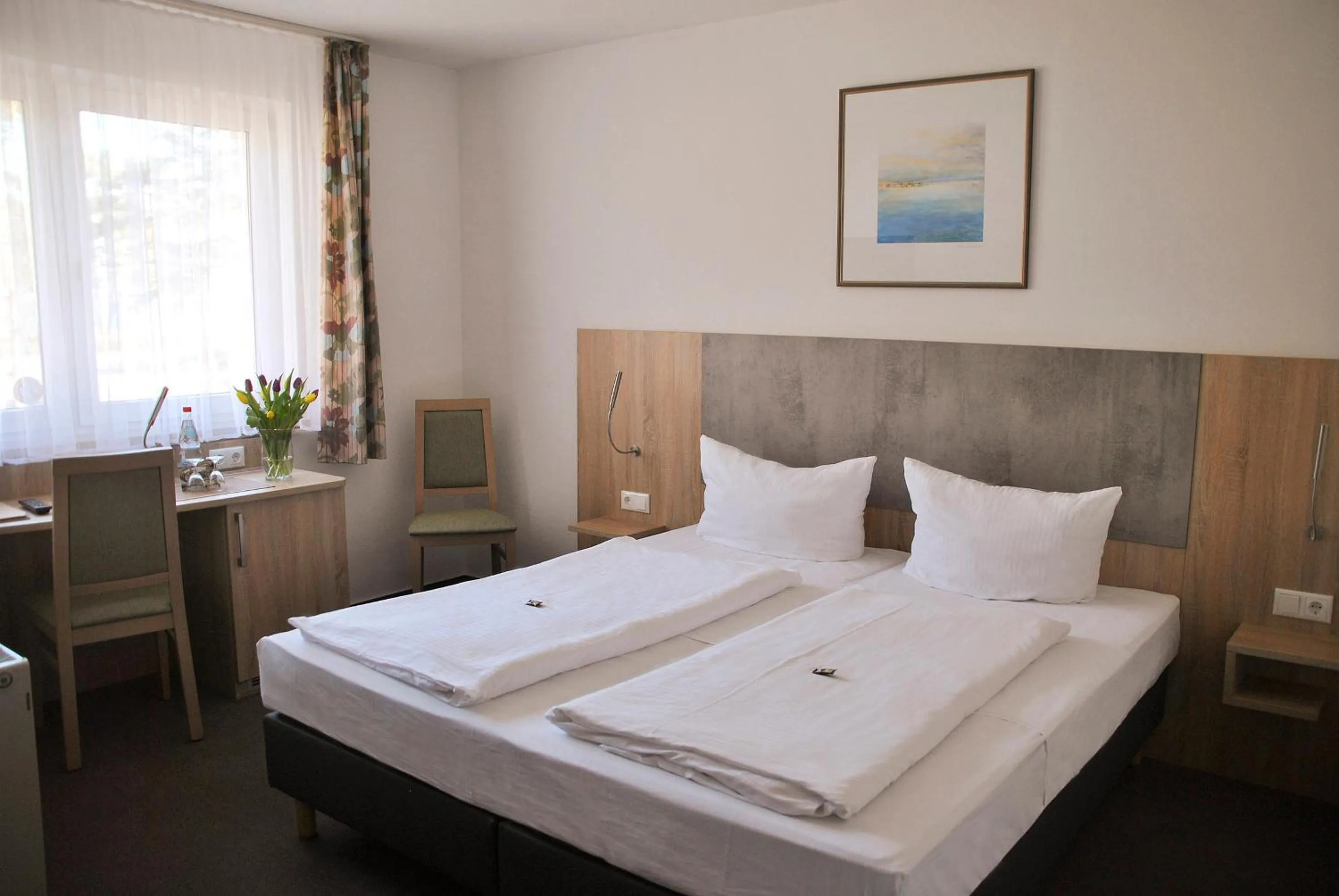 Bed in Hotel Garni Meeresblick