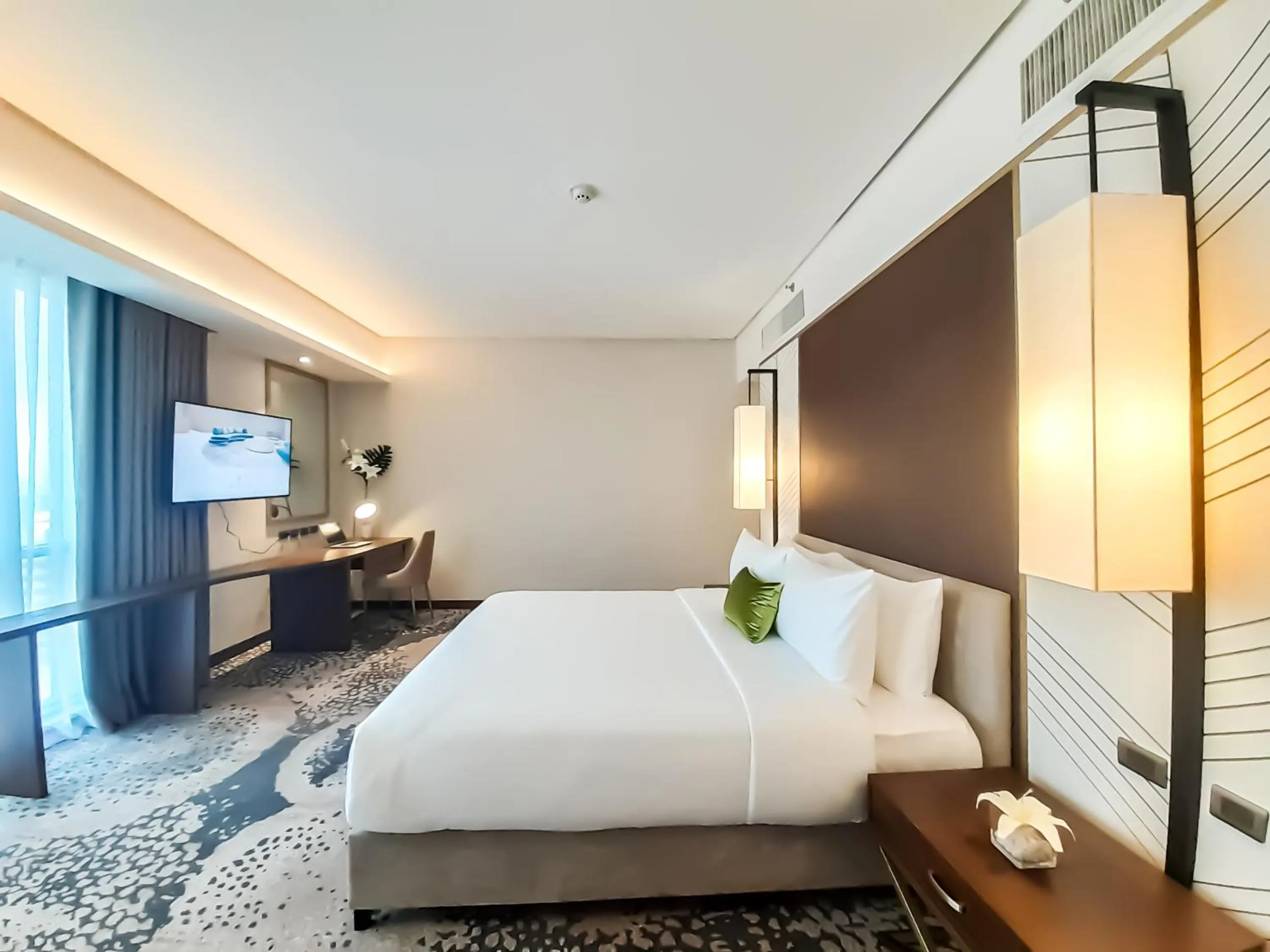 Bedroom, Bed in The Excelsior Hotel Las Piñas