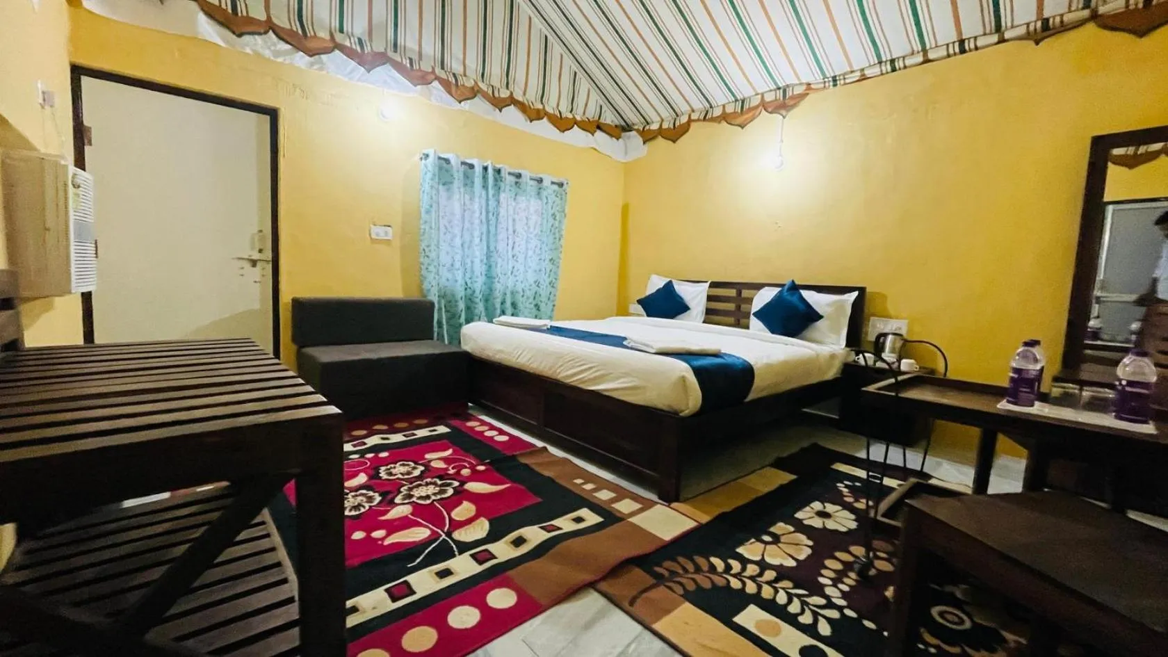 Bed in Shriram Desert Camp Jaisalmer