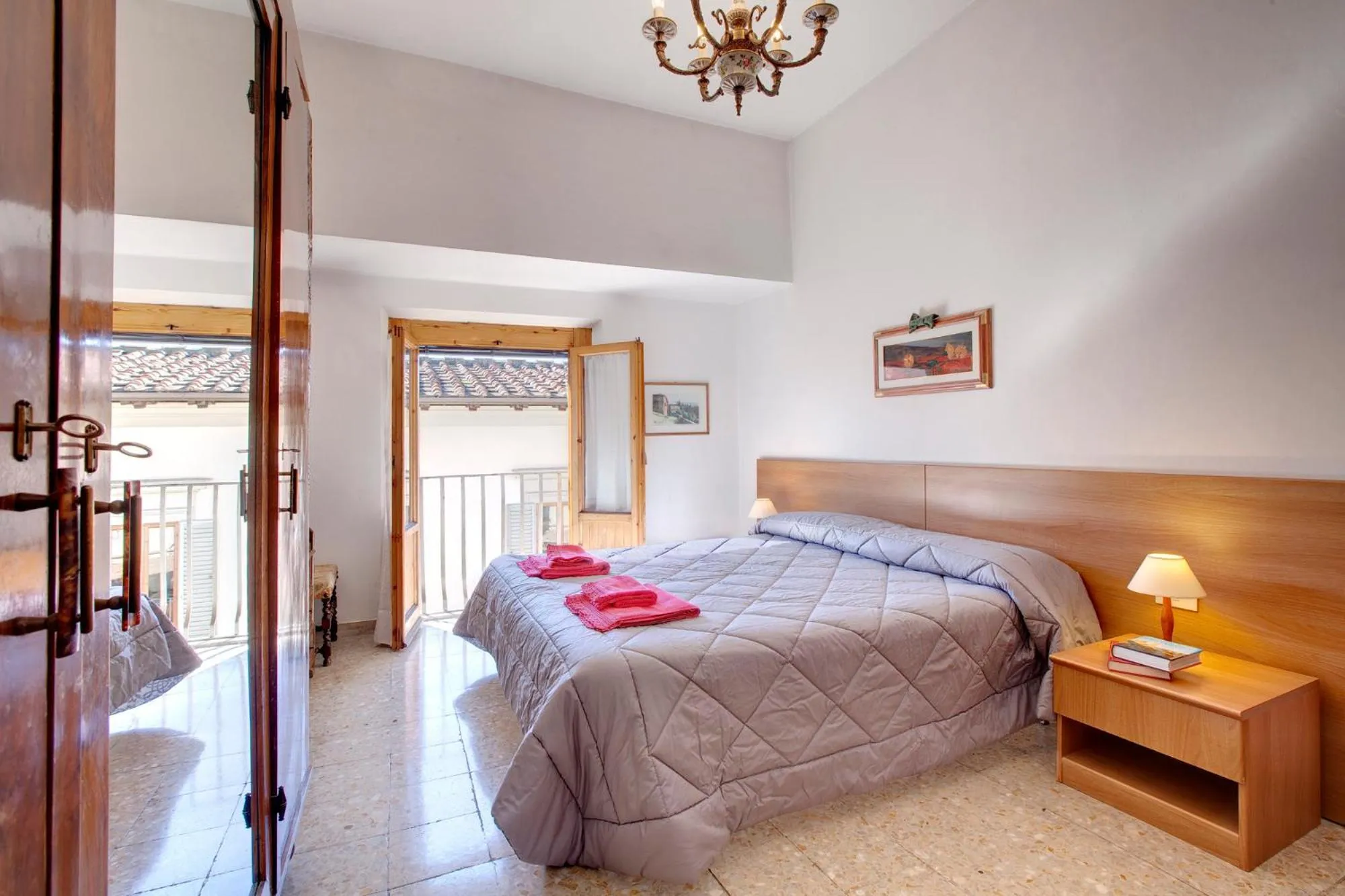 View (from property/room), Bed in Appartamento Alfanihouse