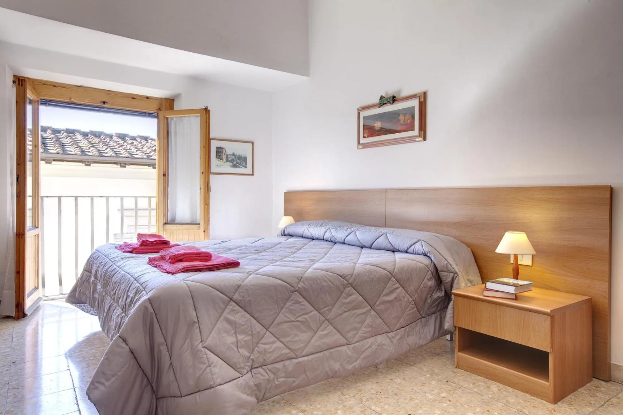 View (from property/room), Bed in Appartamento Alfanihouse