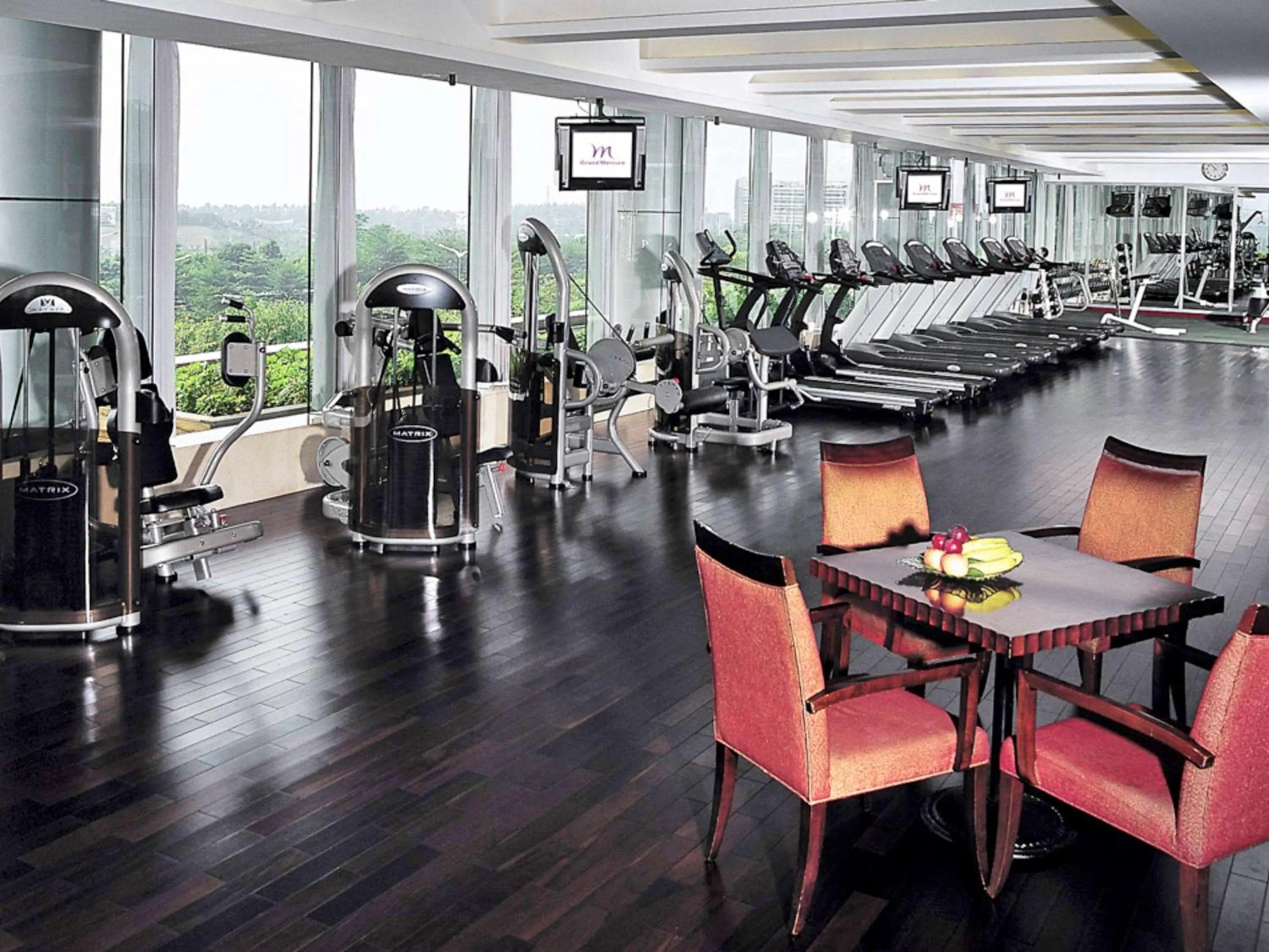 Fitness centre/facilities in Oriental Ginza Hotel Shenzhen