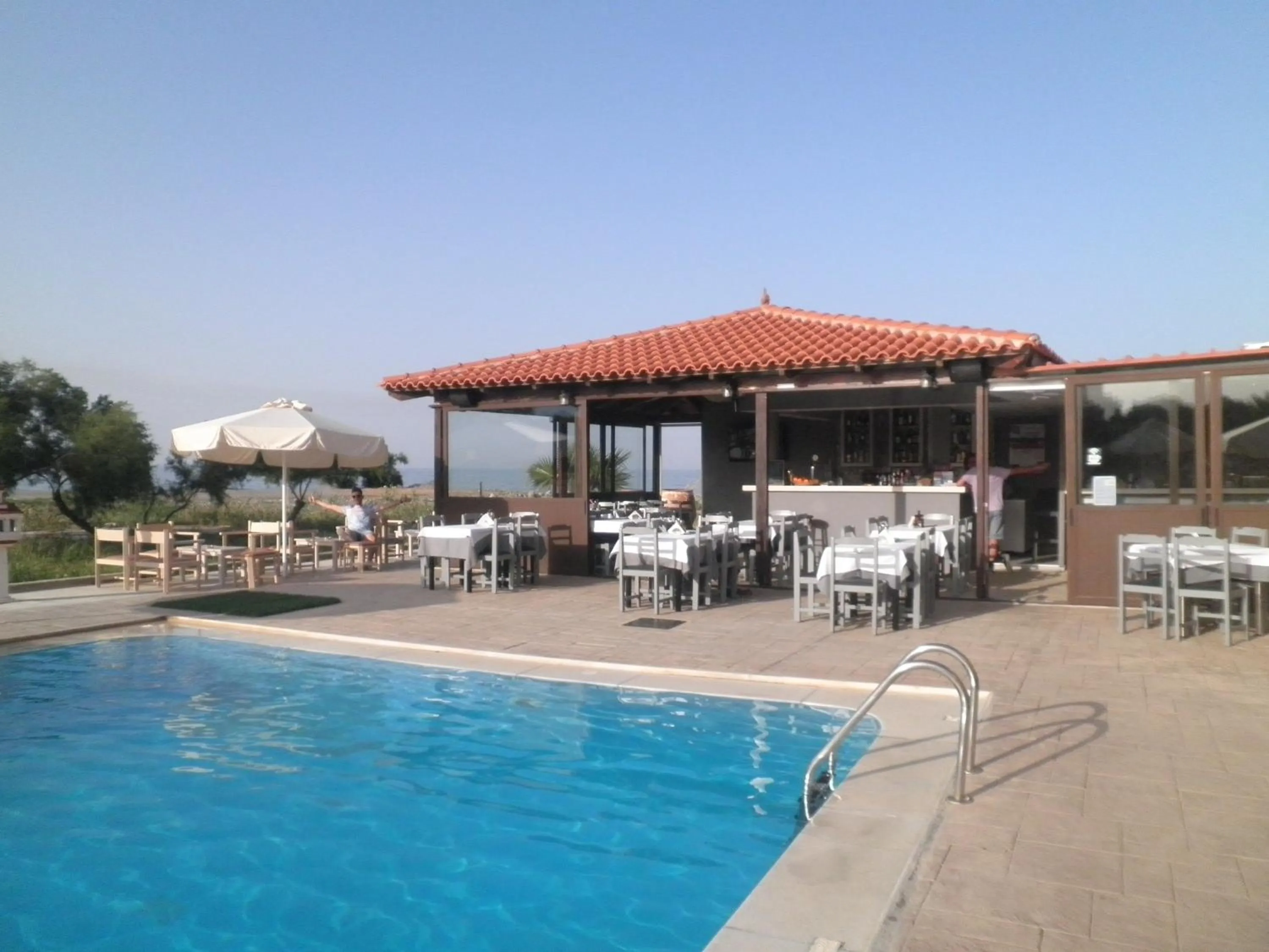 Restaurant/places to eat in Haridimos Apartments