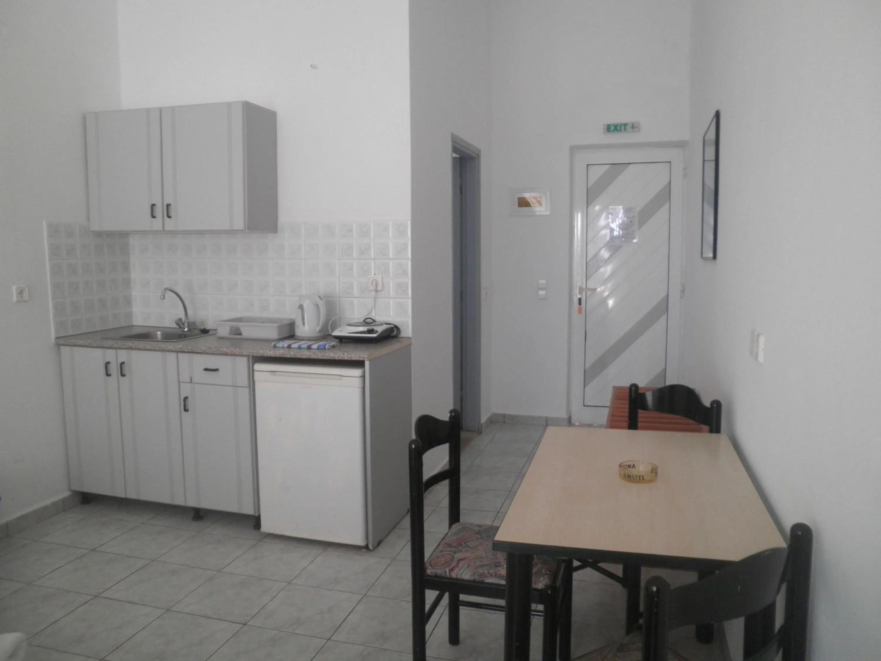 Kitchen or kitchenette in Haridimos Apartments