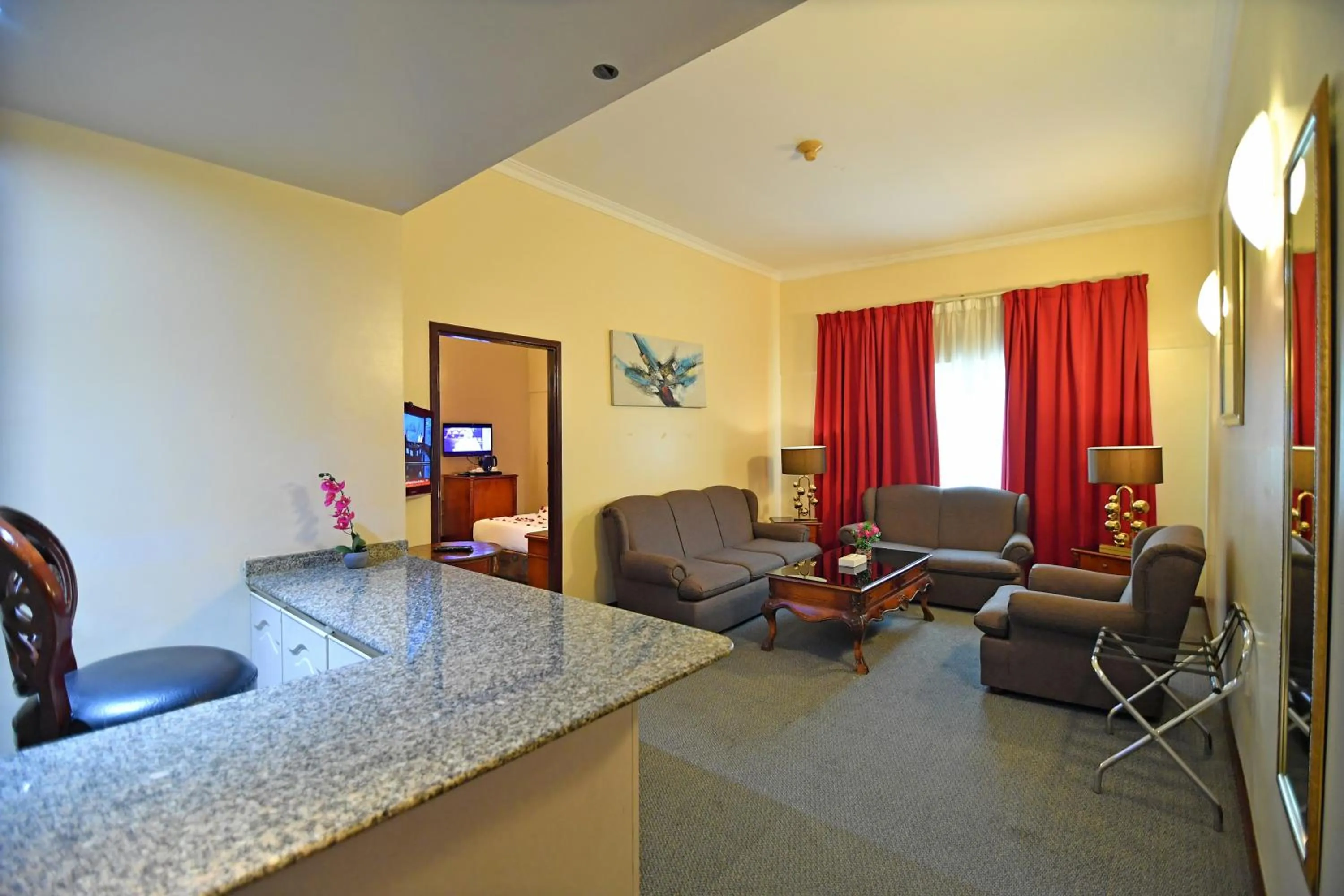 Living room in Nejoum Al Emarat