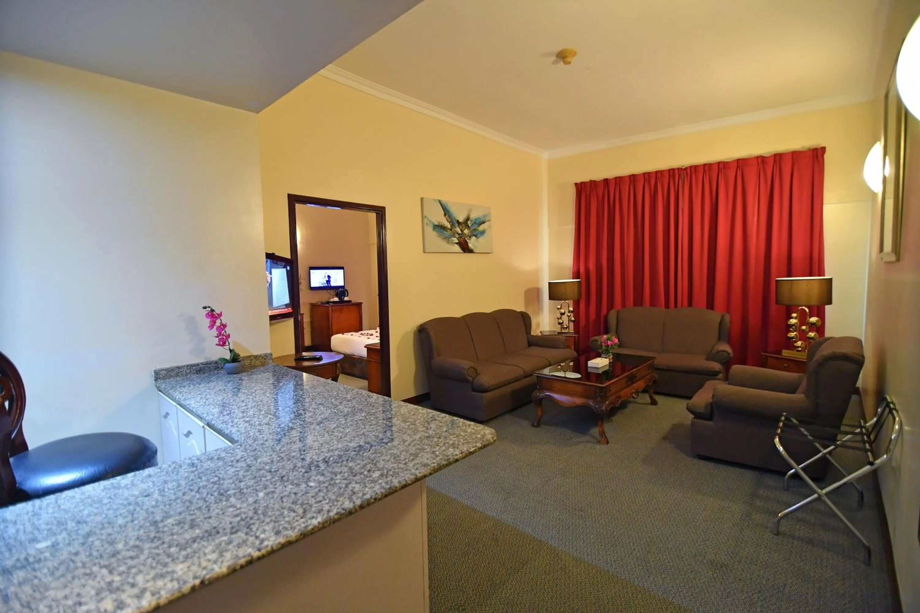 Living room in Nejoum Al Emarat