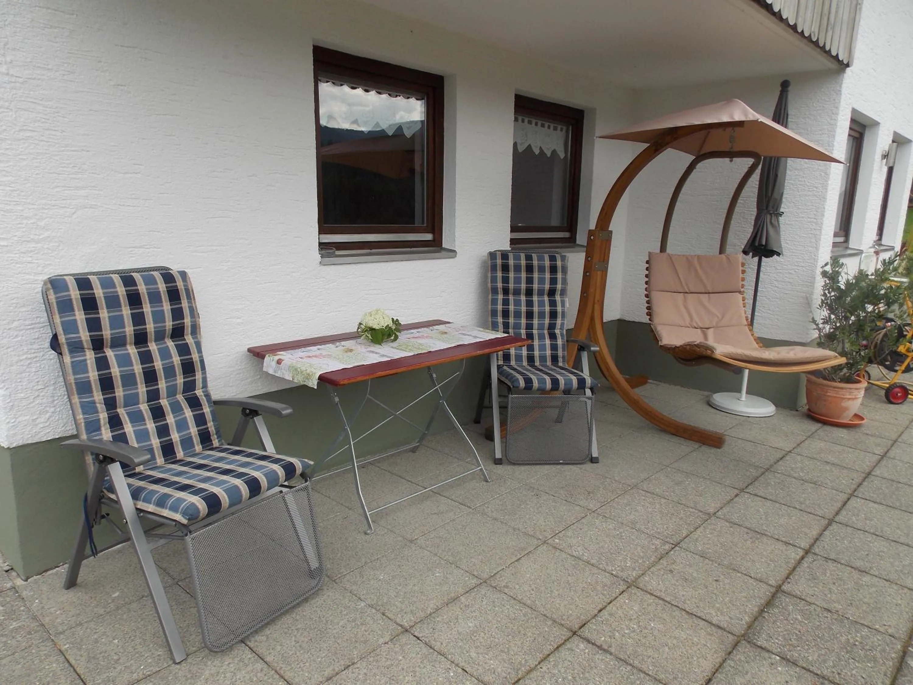 Seating area in Ferienwohnung Dimpfl-Stad´l Fam. Lemberger