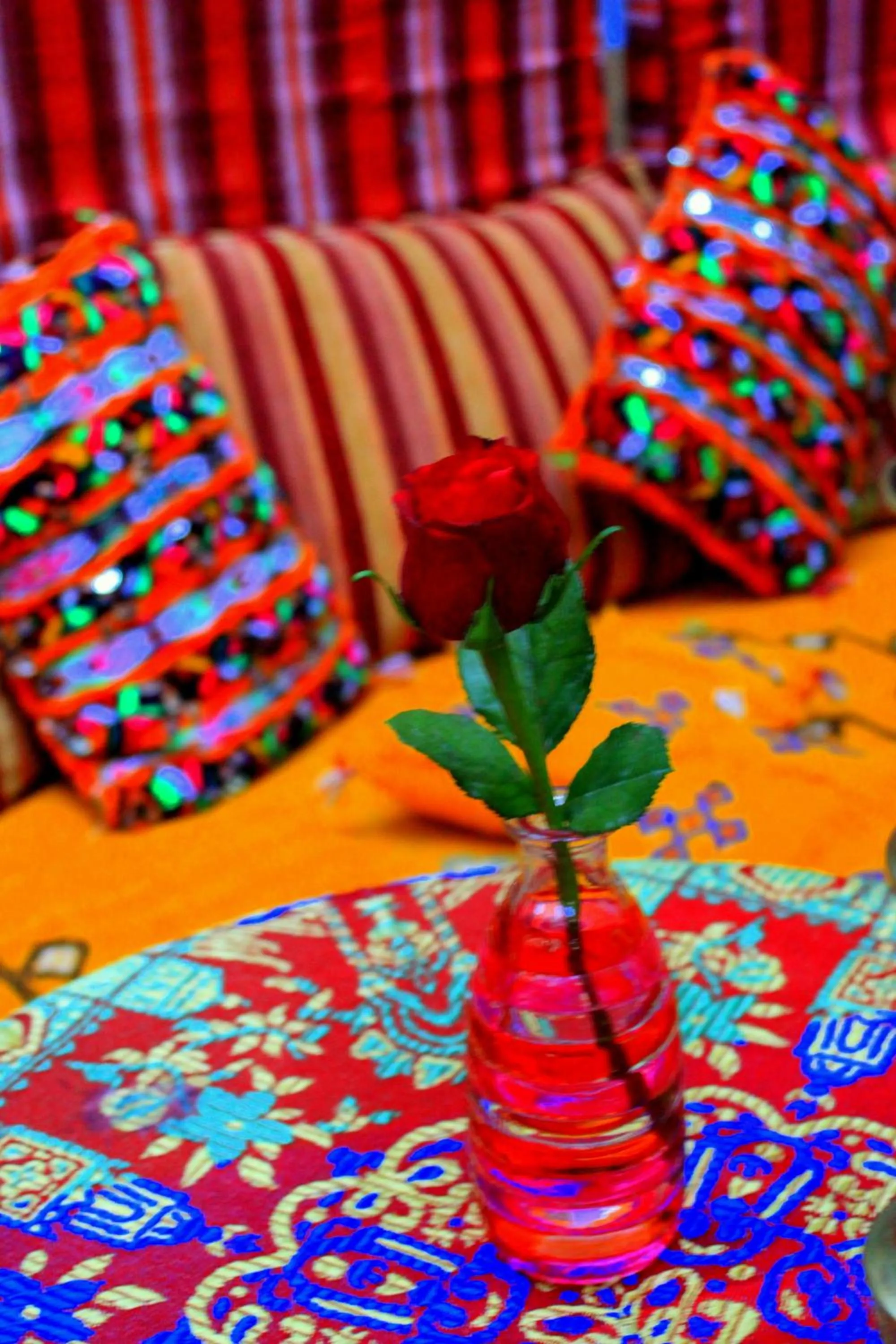 Decorative detail in Riad Al Nour