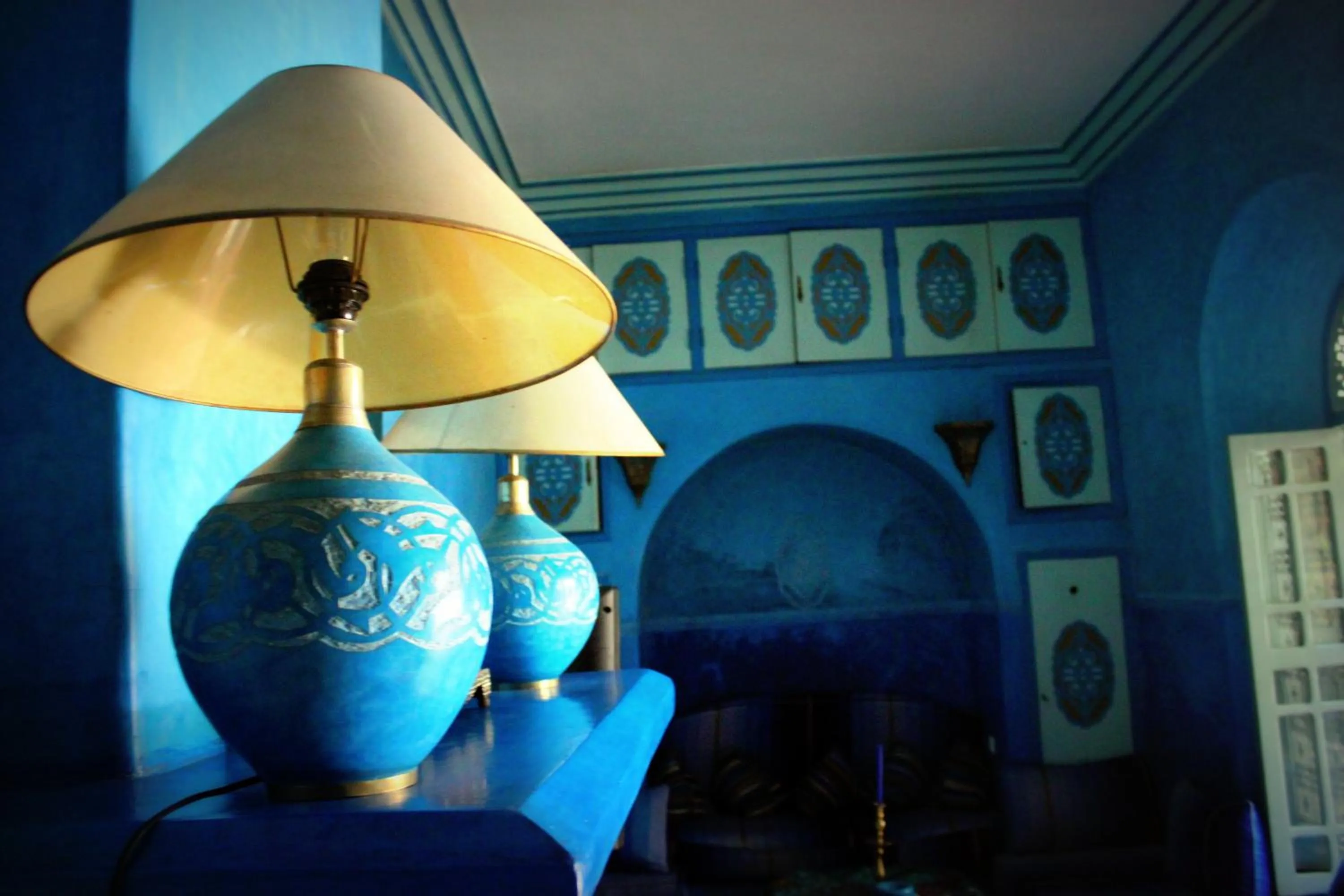 Decorative detail in Riad Al Nour