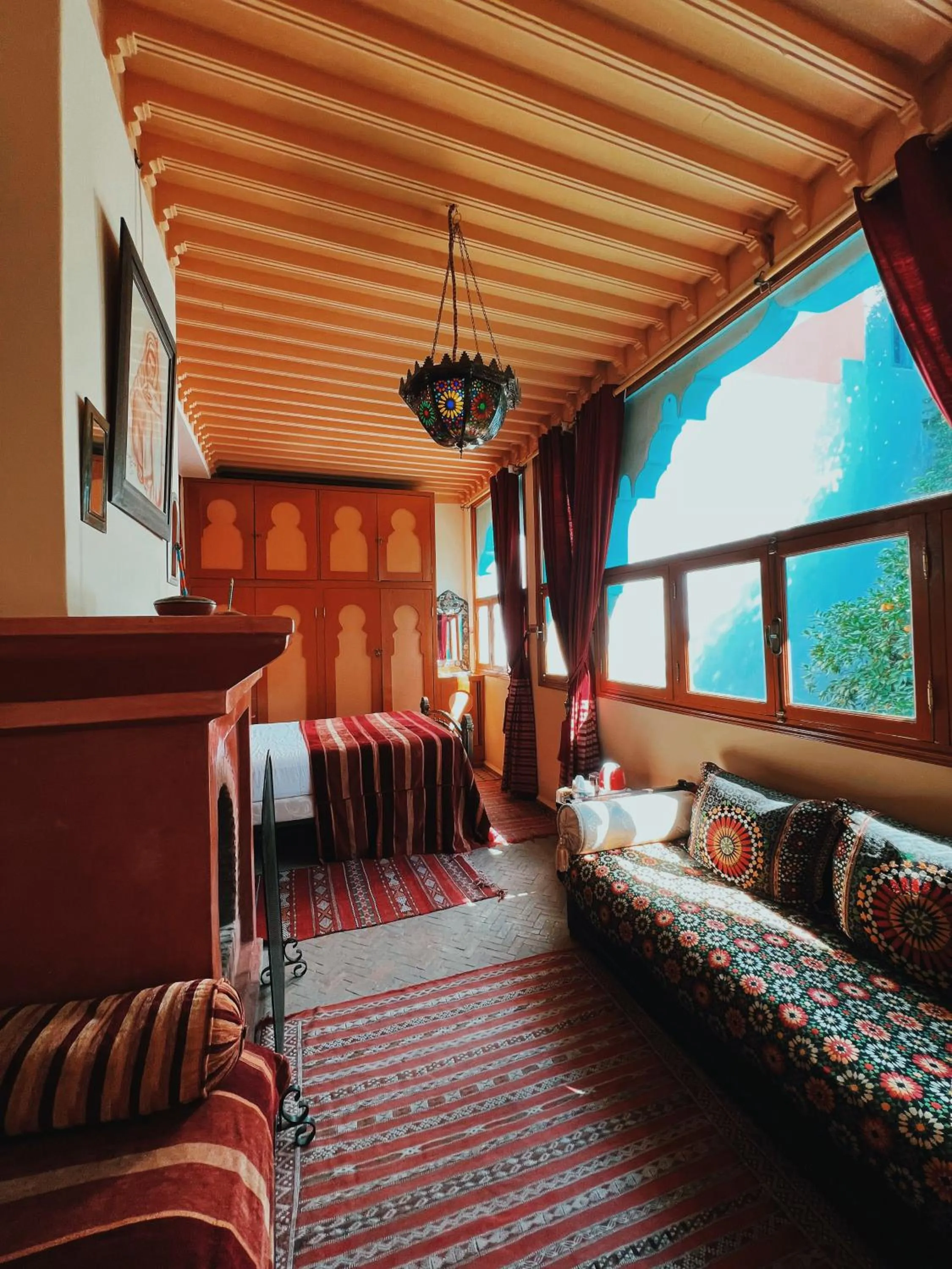 Bed in Riad Al Nour