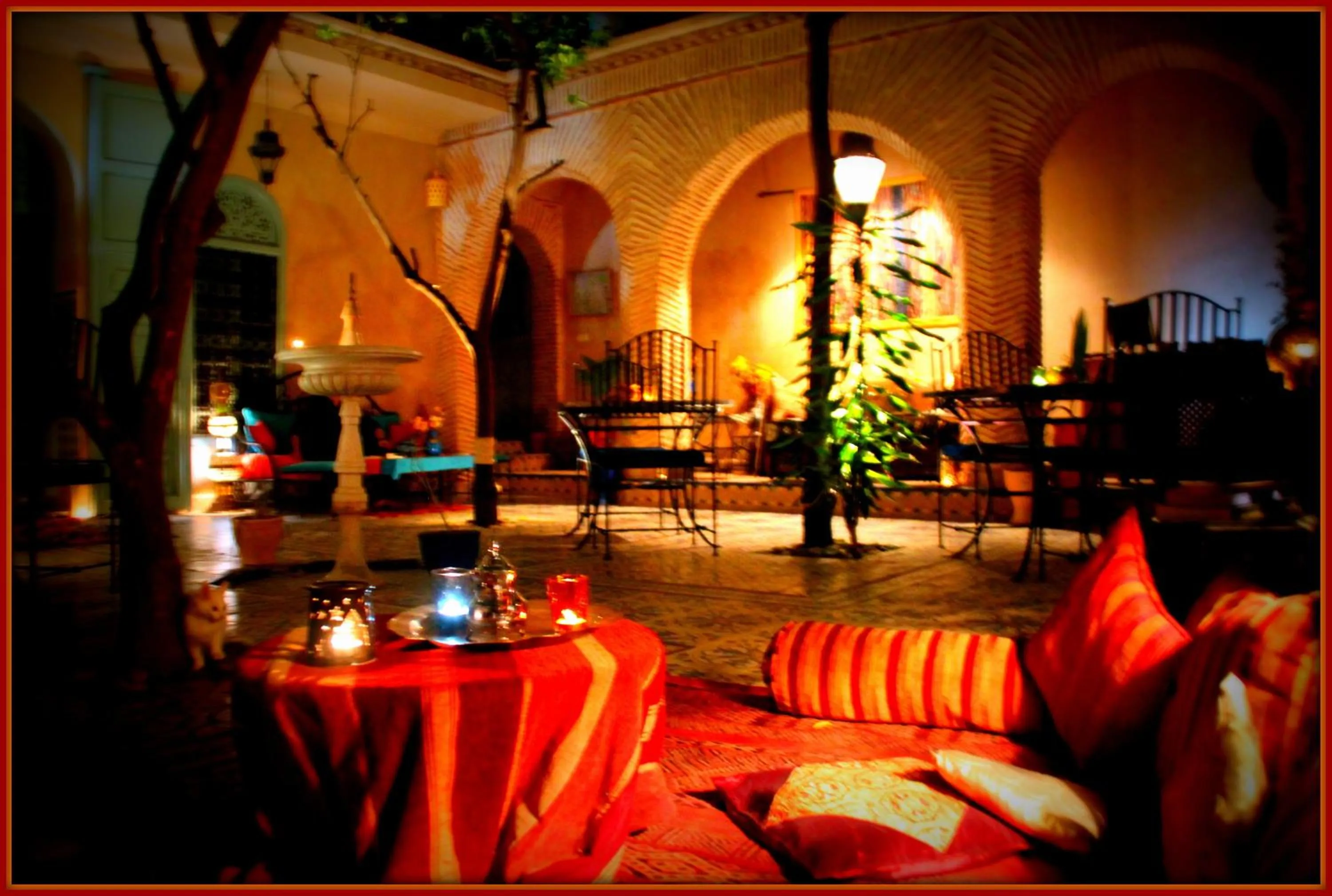 Lounge or bar in Riad Al Nour