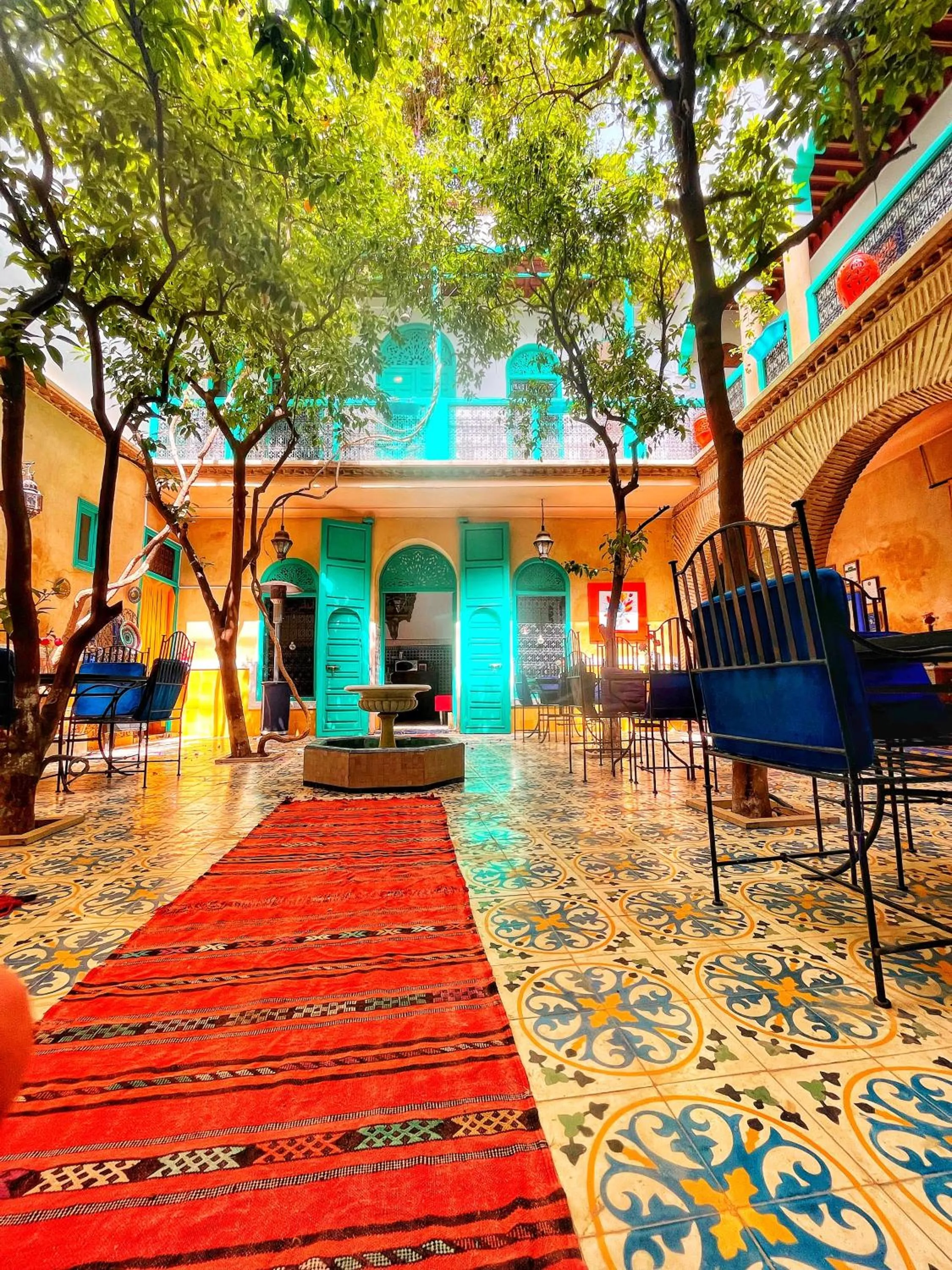 Patio in Riad Al Nour