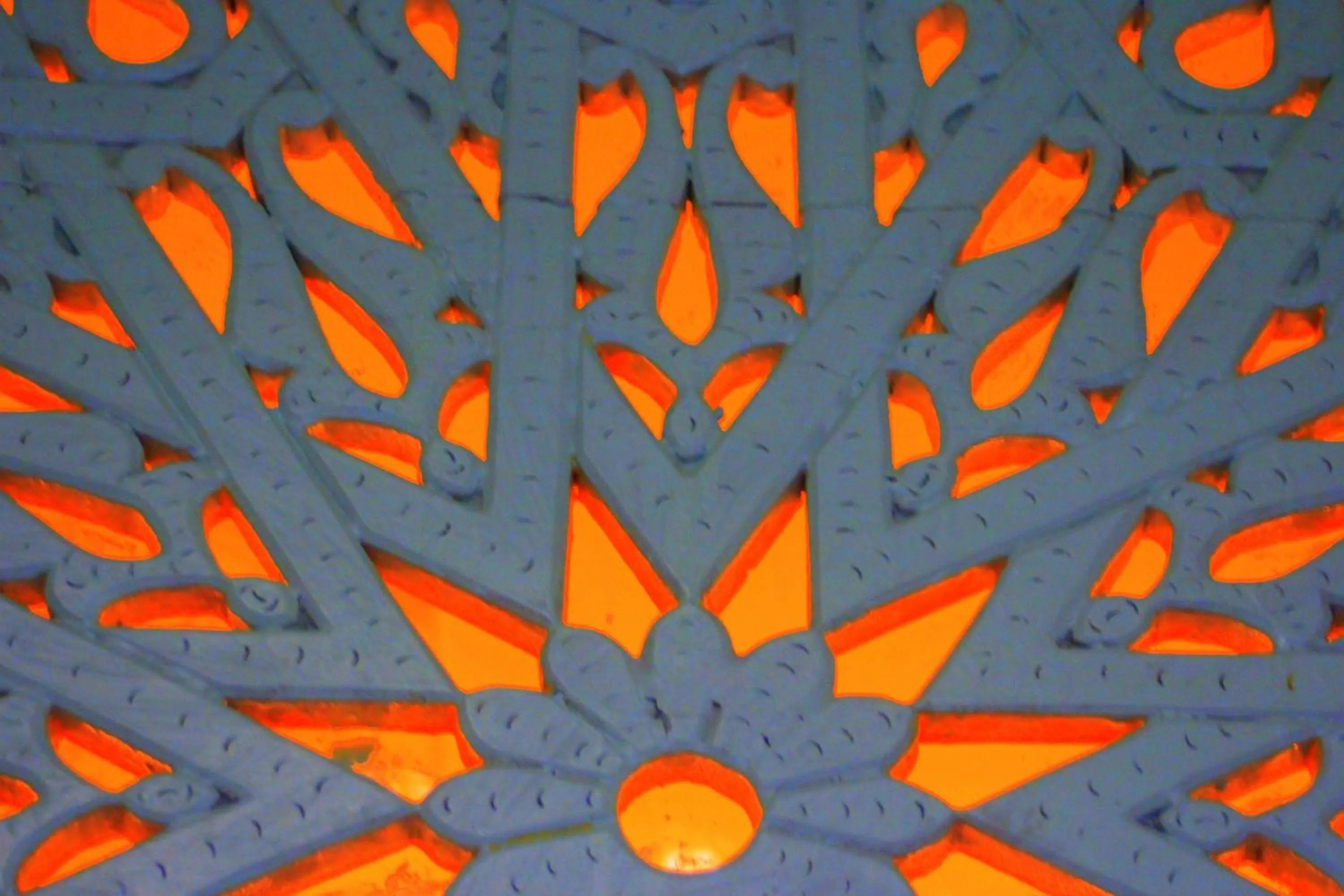 Decorative detail in Riad Al Nour