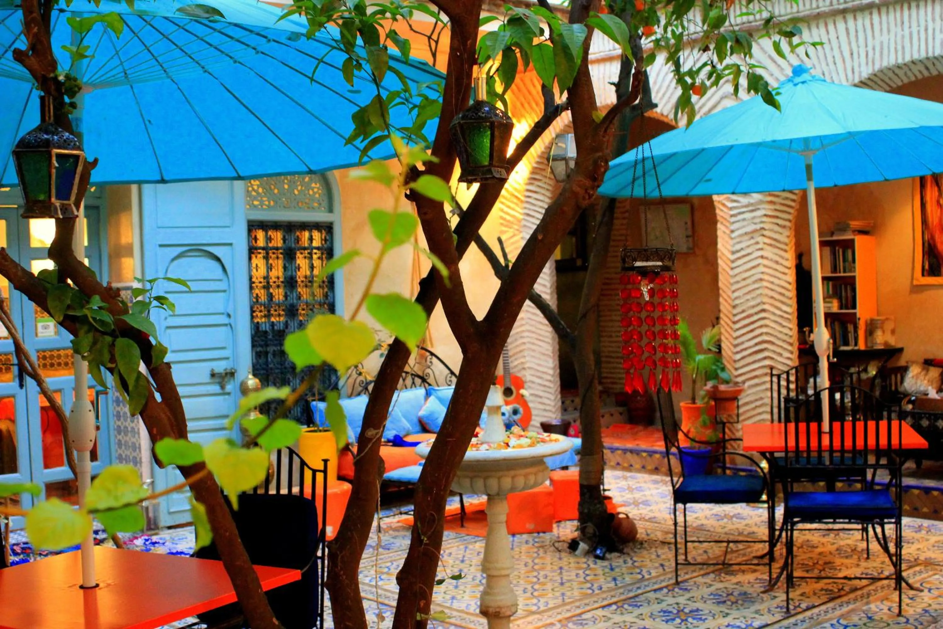 Decorative detail in Riad Al Nour