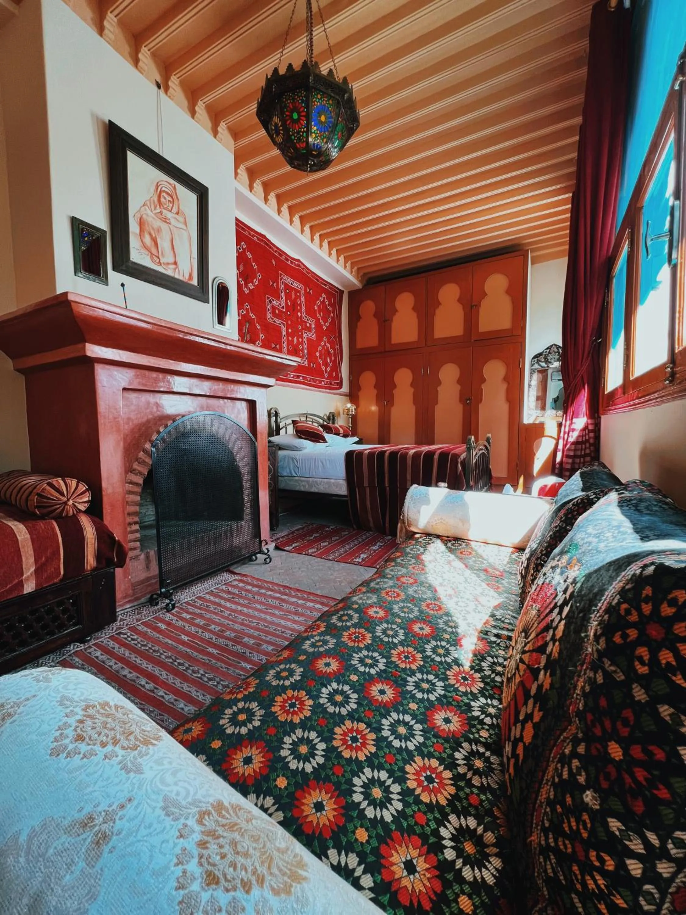 Bed in Riad Al Nour