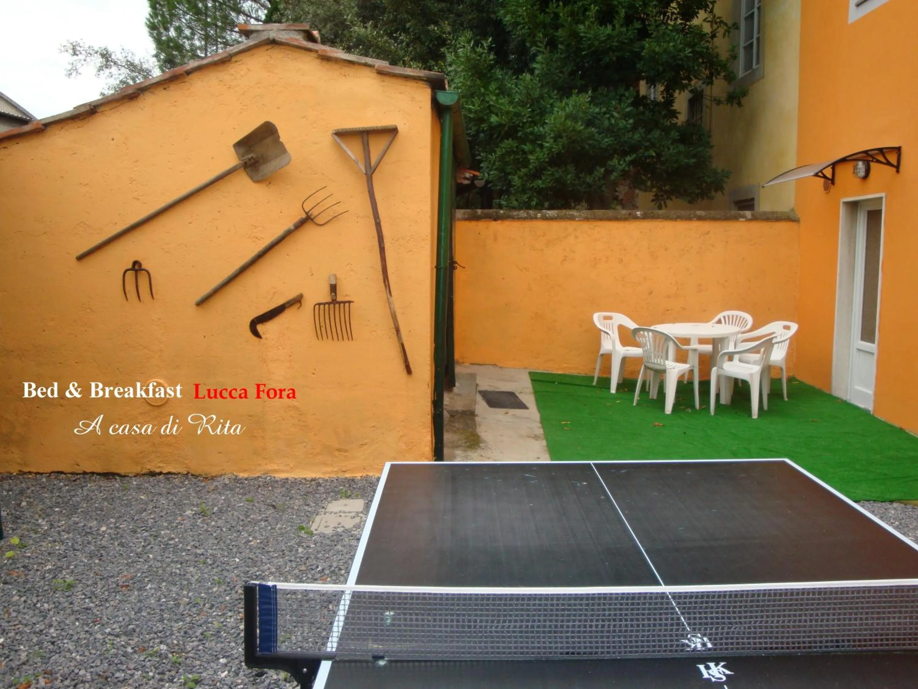 Table tennis in Bed & Breakfast Lucca Fora