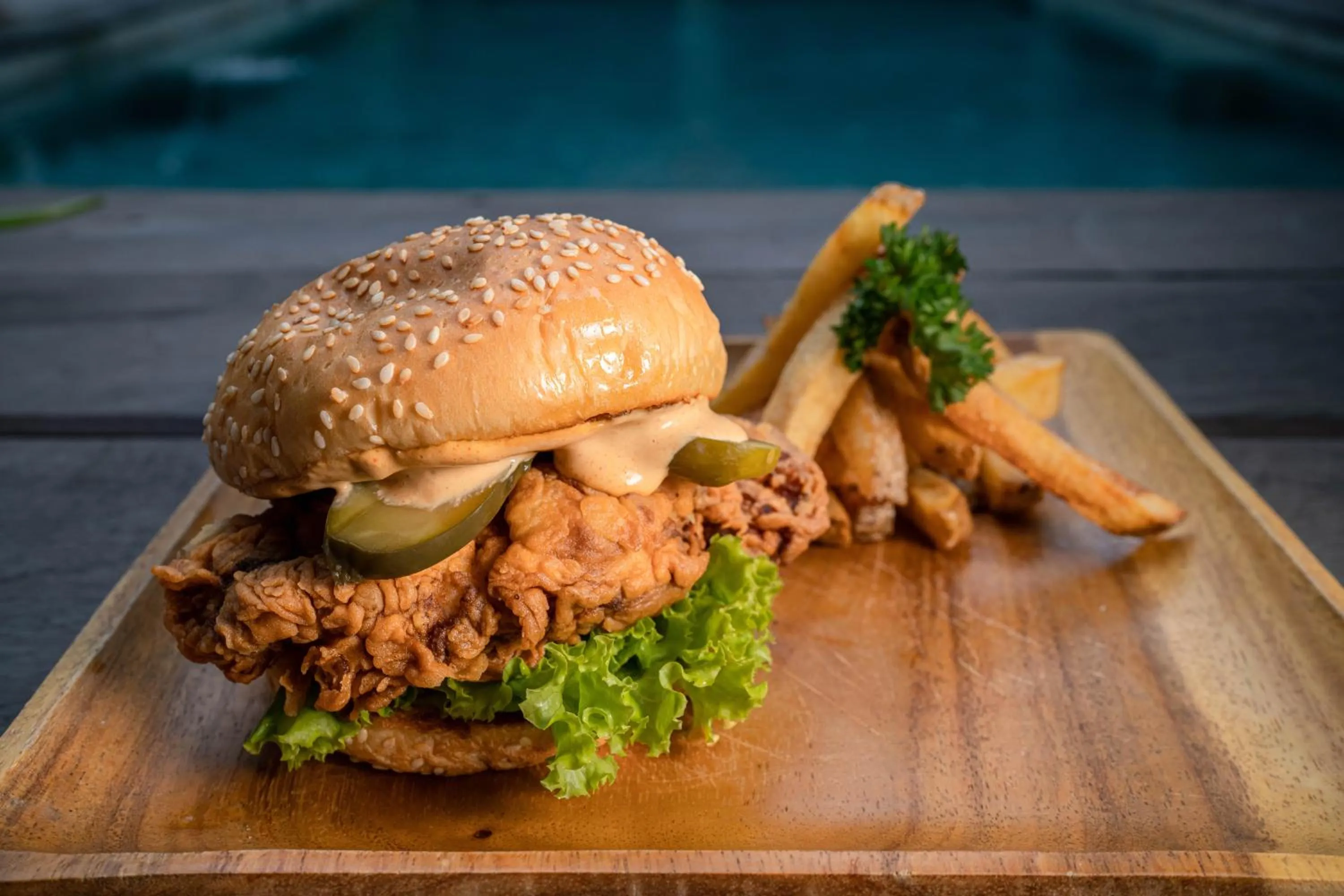 Restaurant/places to eat in Lushy Hostel Canggu