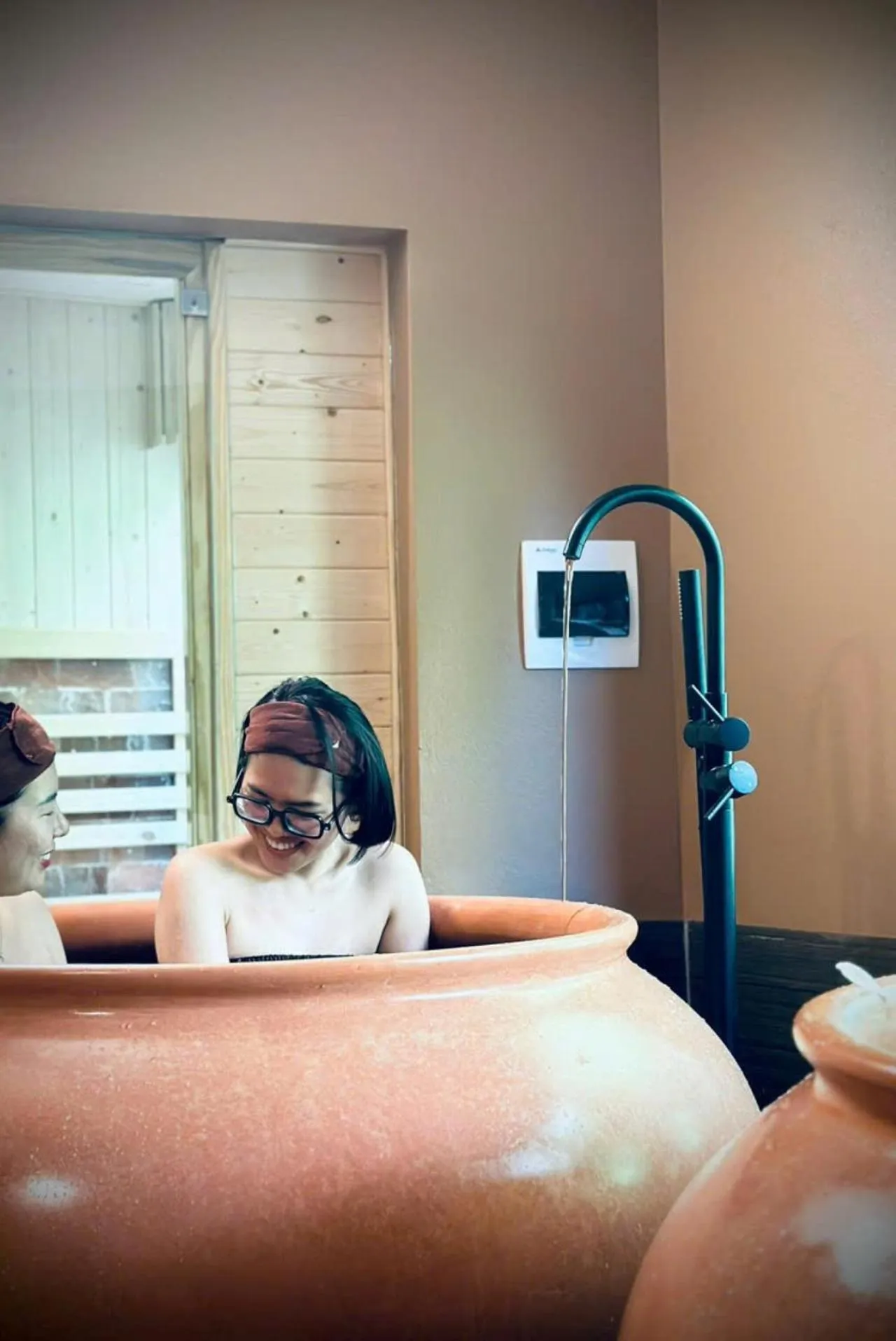 Hot Tub in Lalita Tam Coc Resort & Spa