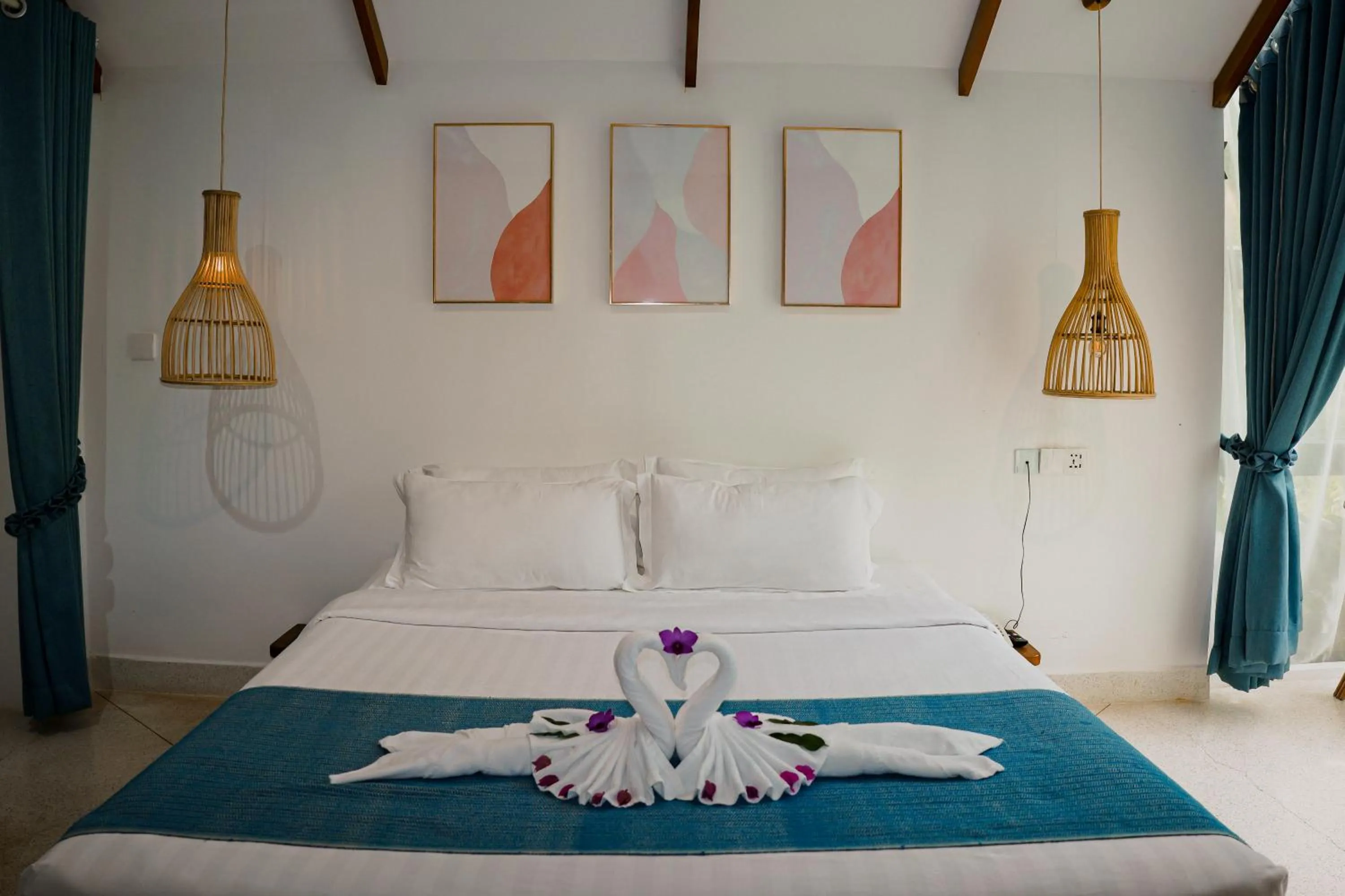 Bed in Montagne Residence