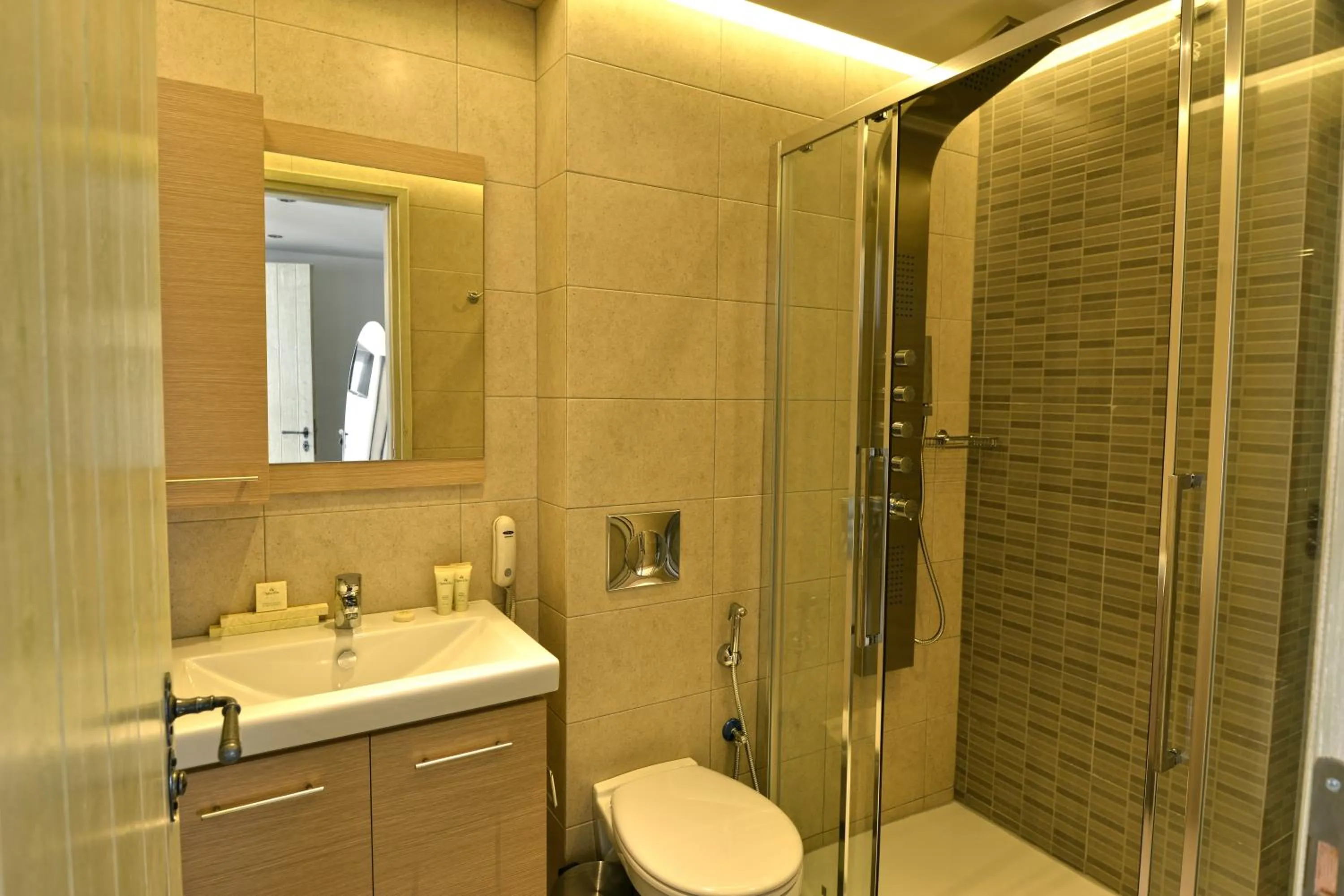 Bathroom in Princess Irini Sea Front ApartHotel