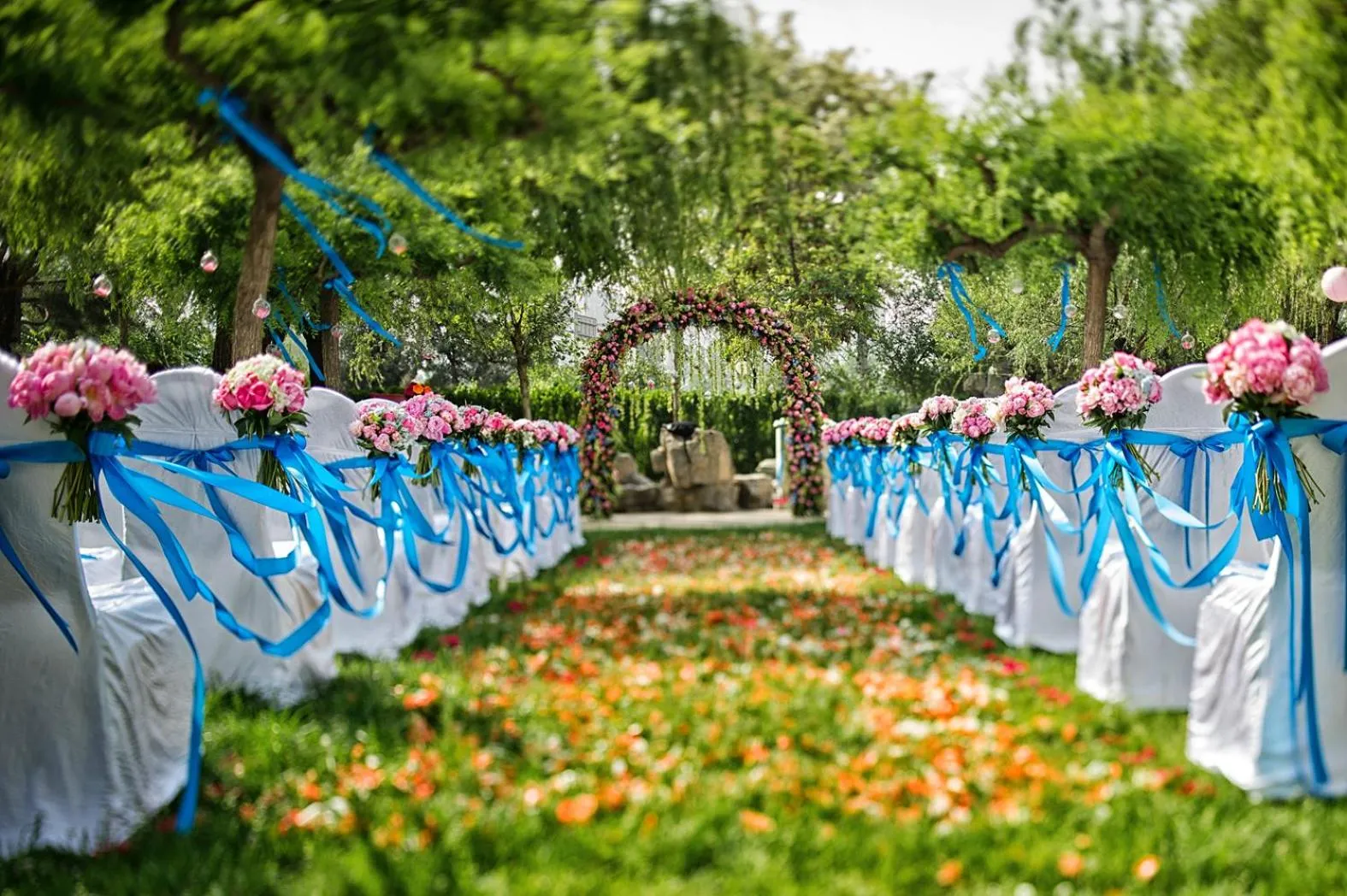 Garden in V-Continent Beijing Parkview Wuzhou Hotel