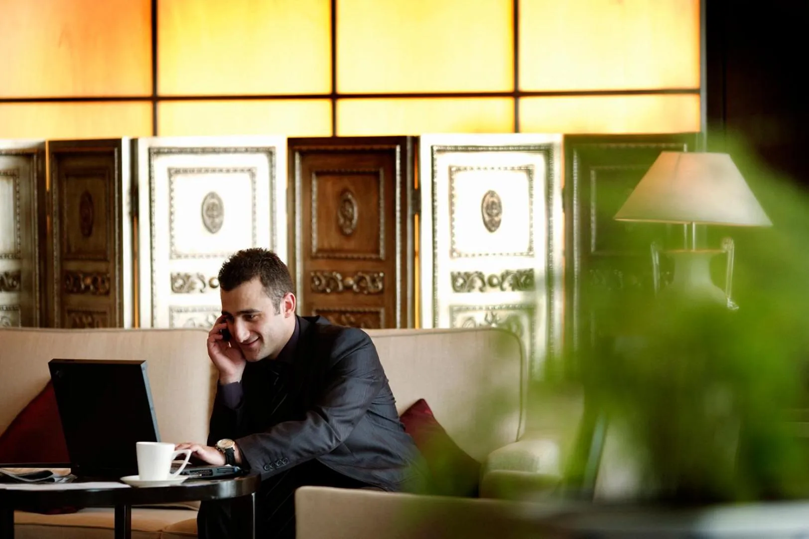 Seating area in V-Continent Beijing Parkview Wuzhou Hotel