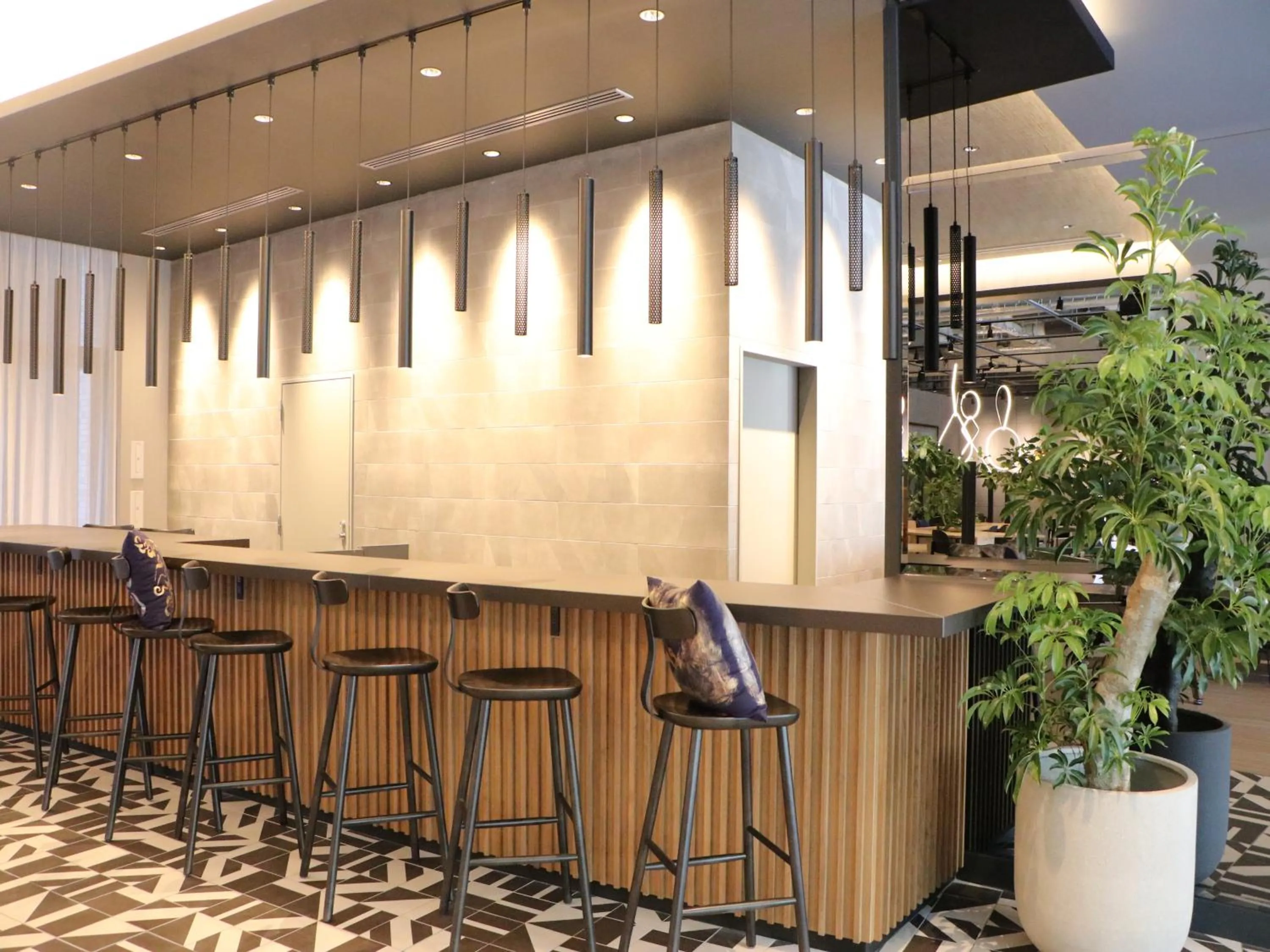 Lounge or bar in Hotel The M's Kyoto