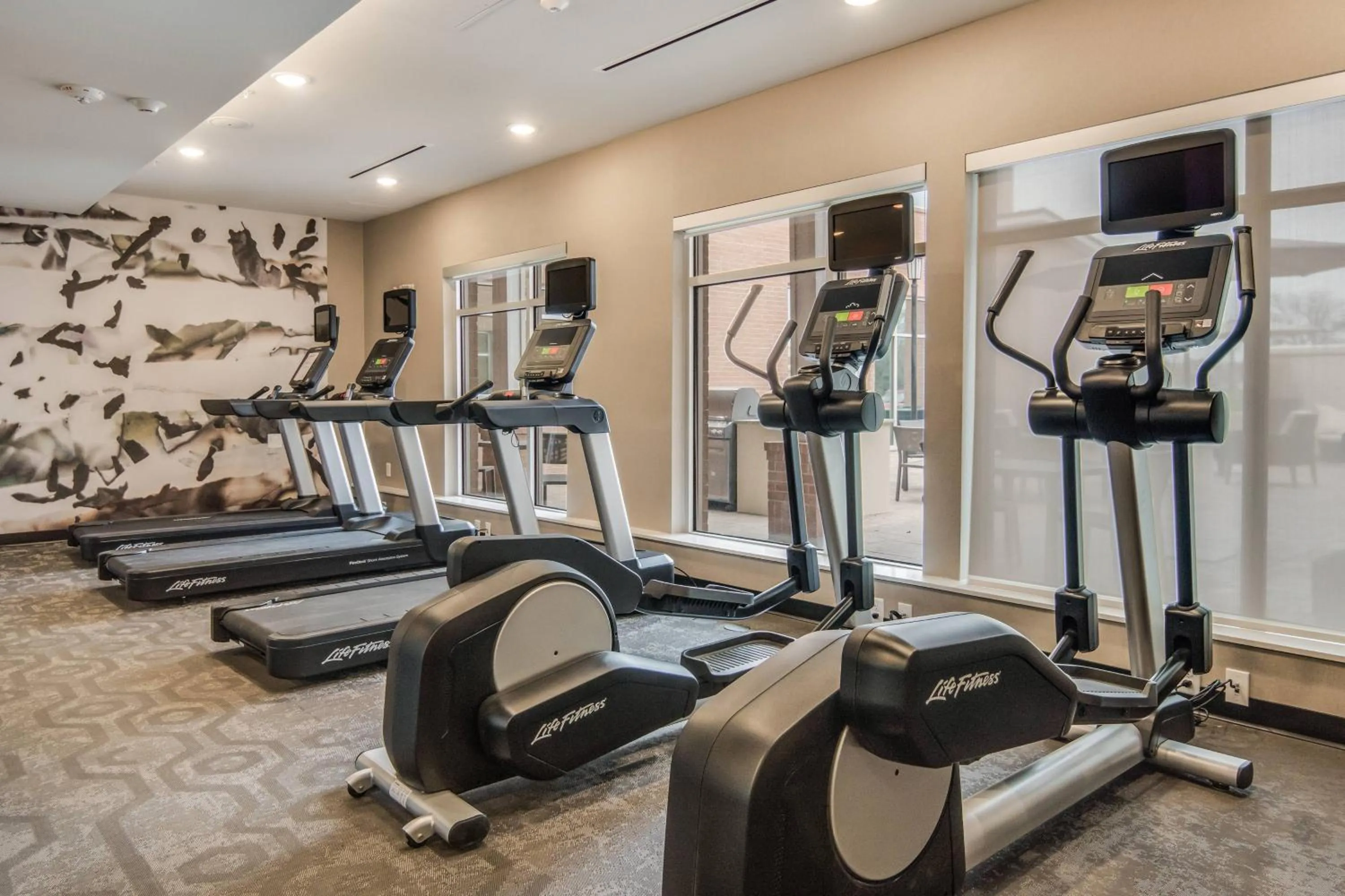 Fitness centre/facilities in Residence Inn by Marriott Dallas DFW Airport West/Bedford