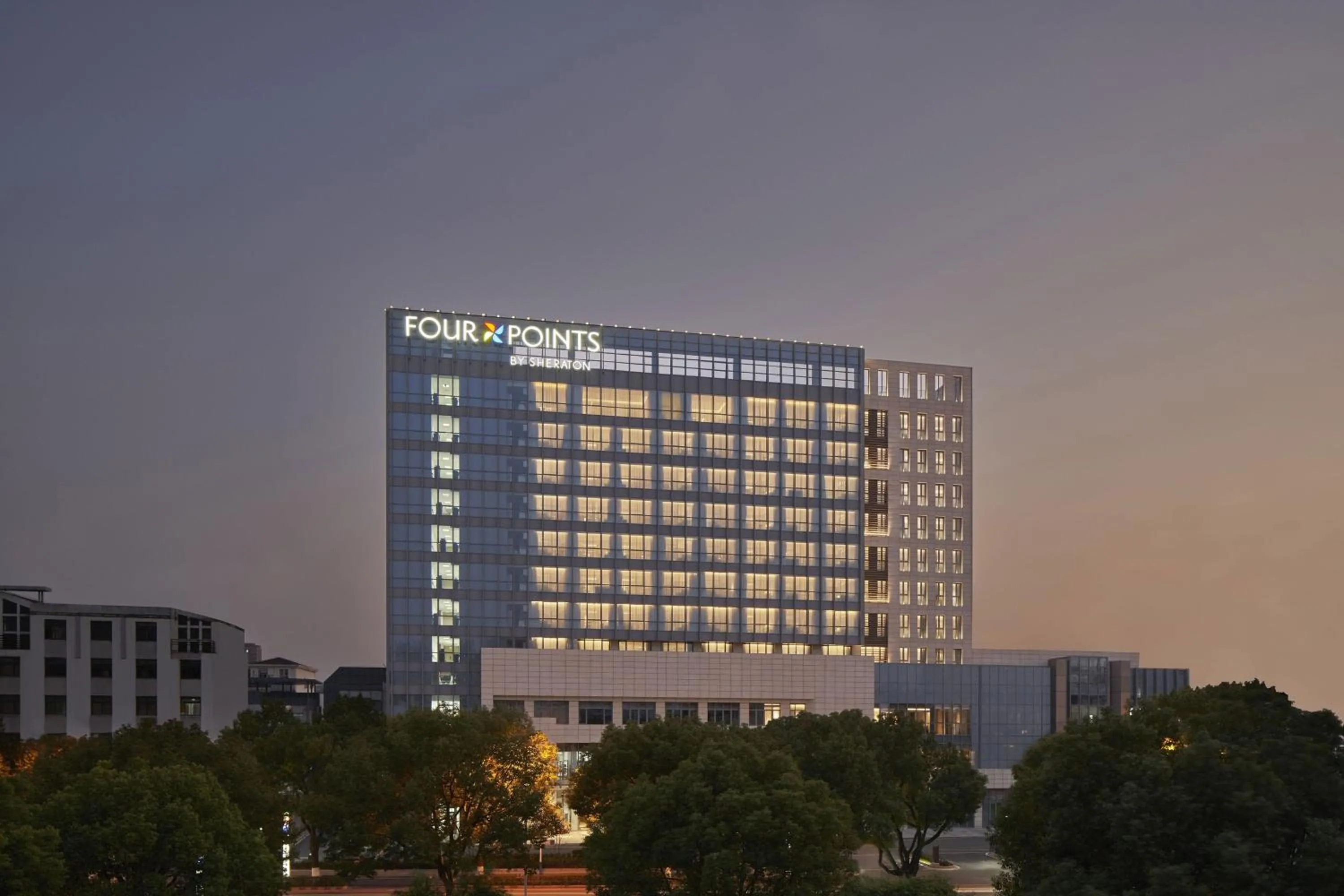 Property building in Four Points by Sheraton Suzhou, Wuzhong