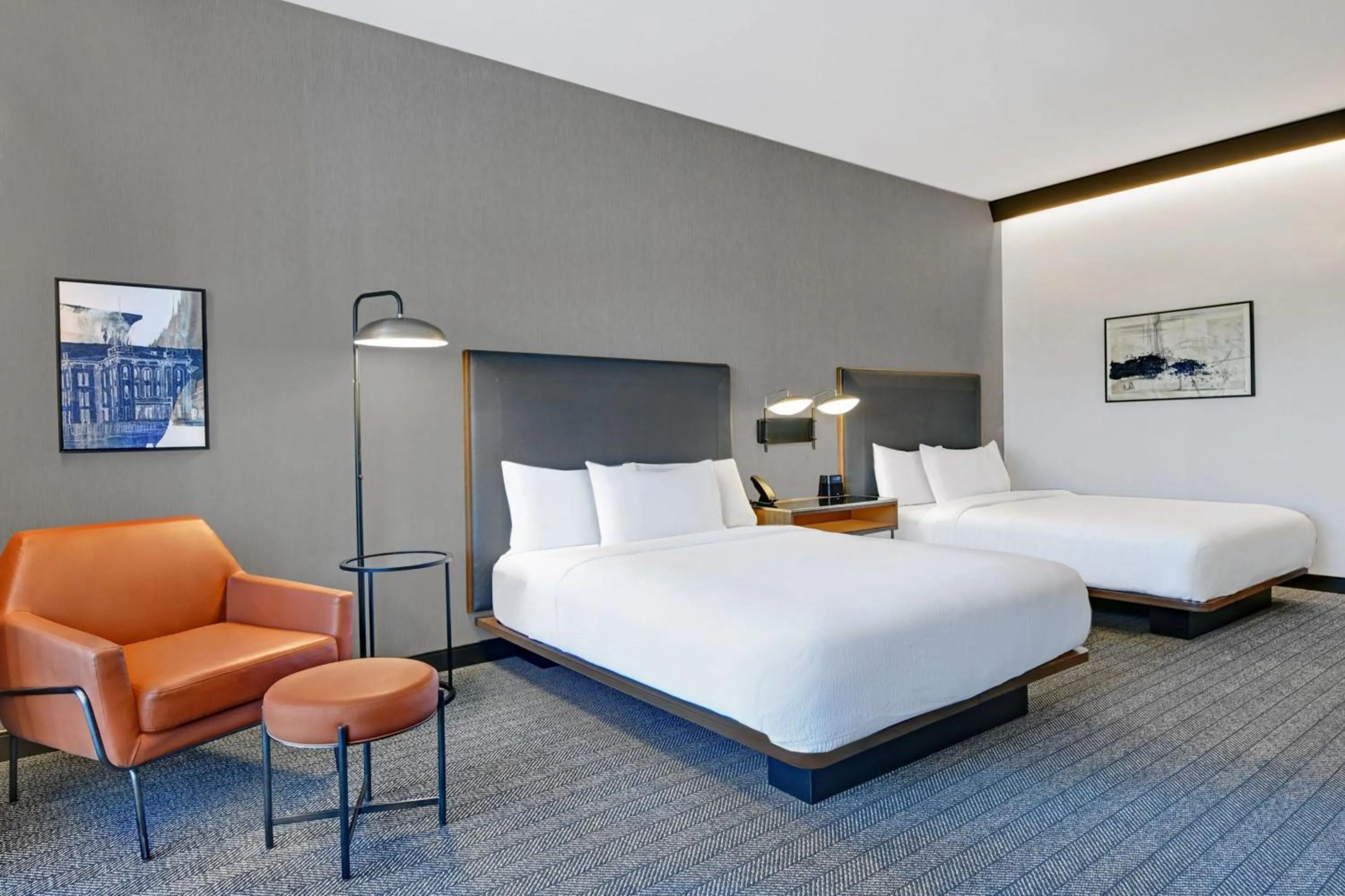 Bedroom, Bed in Courtyard by Marriott Hamilton