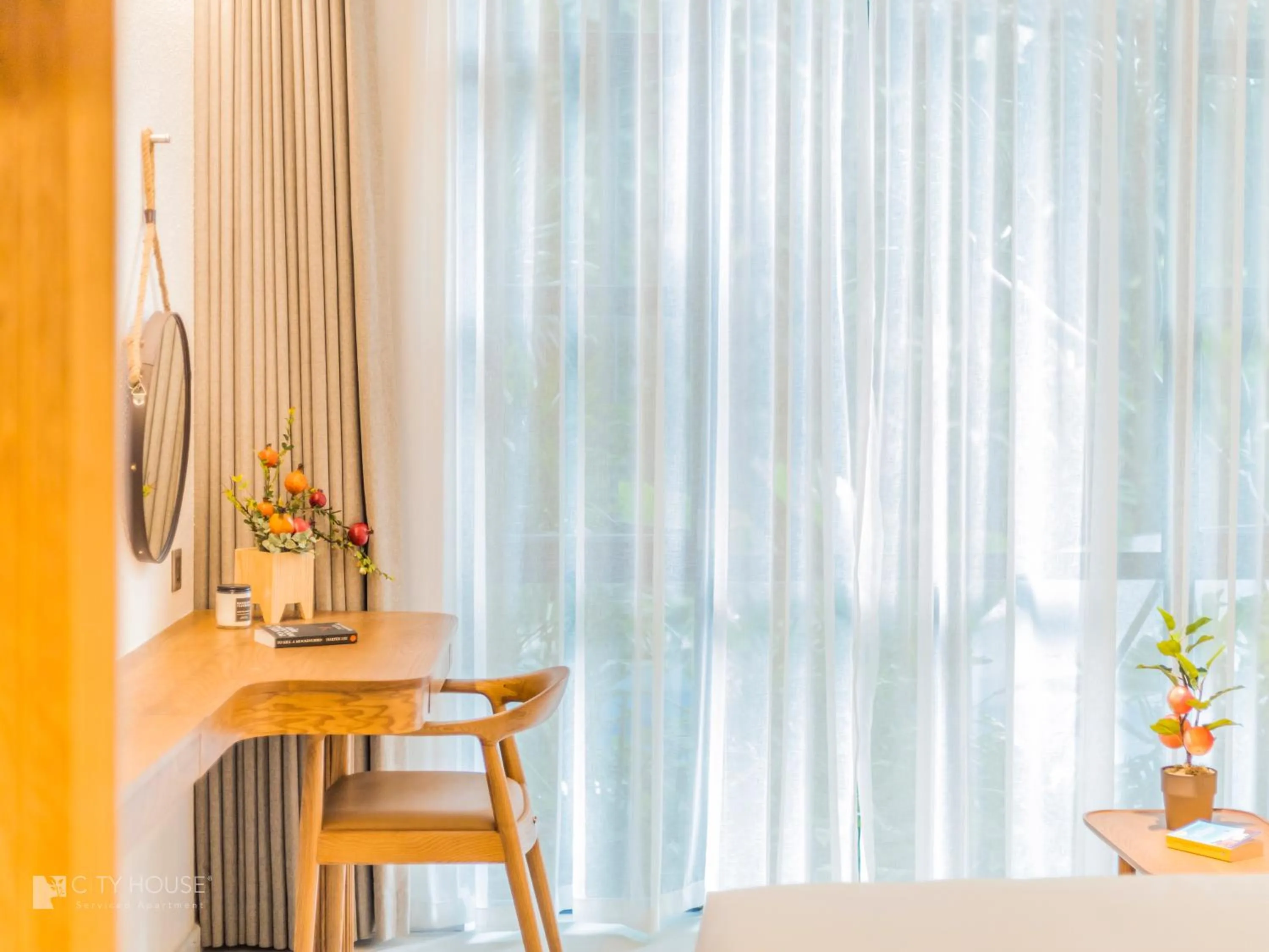 Living room, Bed in CityHouse - CityOasis