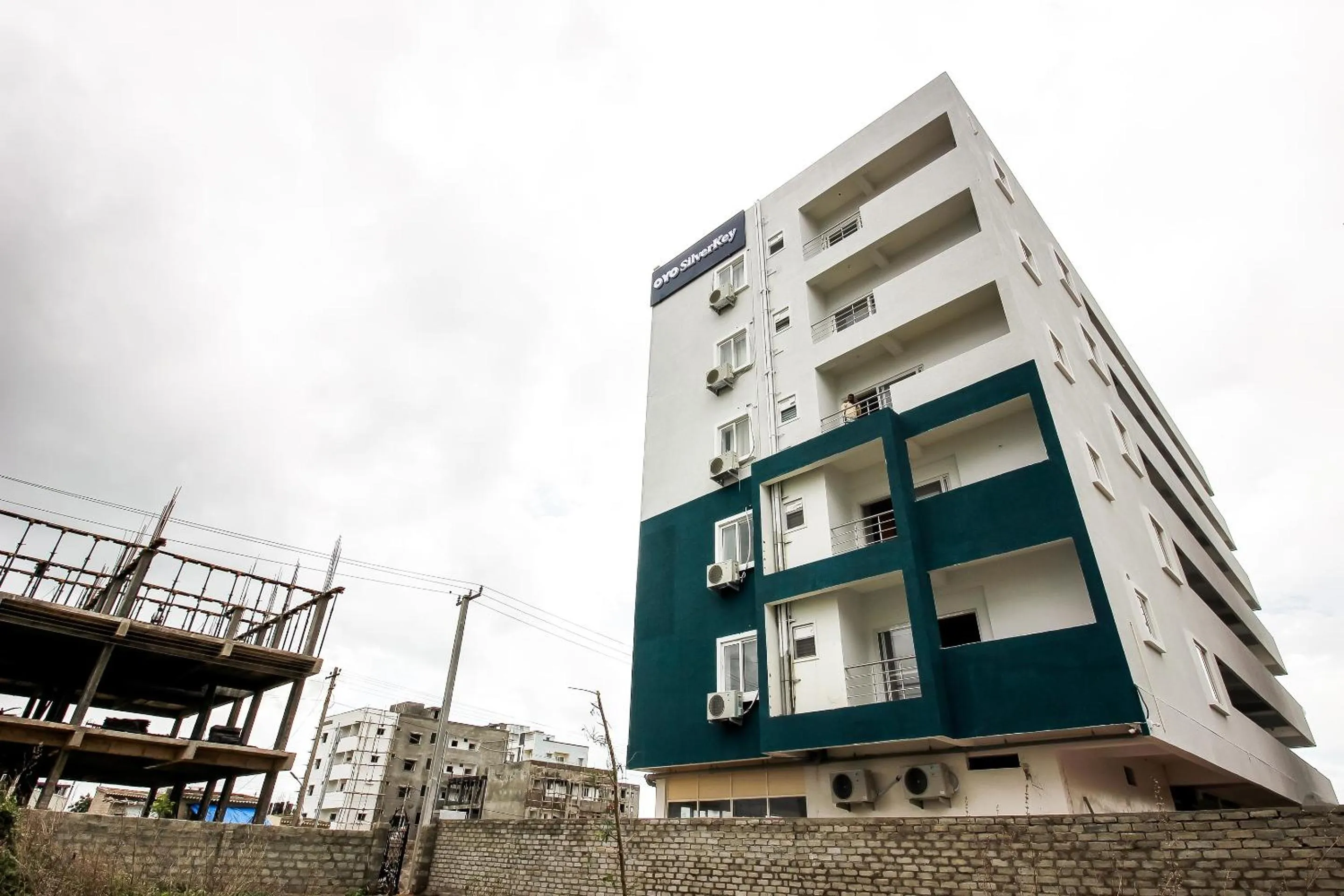 Facade/entrance in Hotel O Silverkey ,near RTO office kondapur