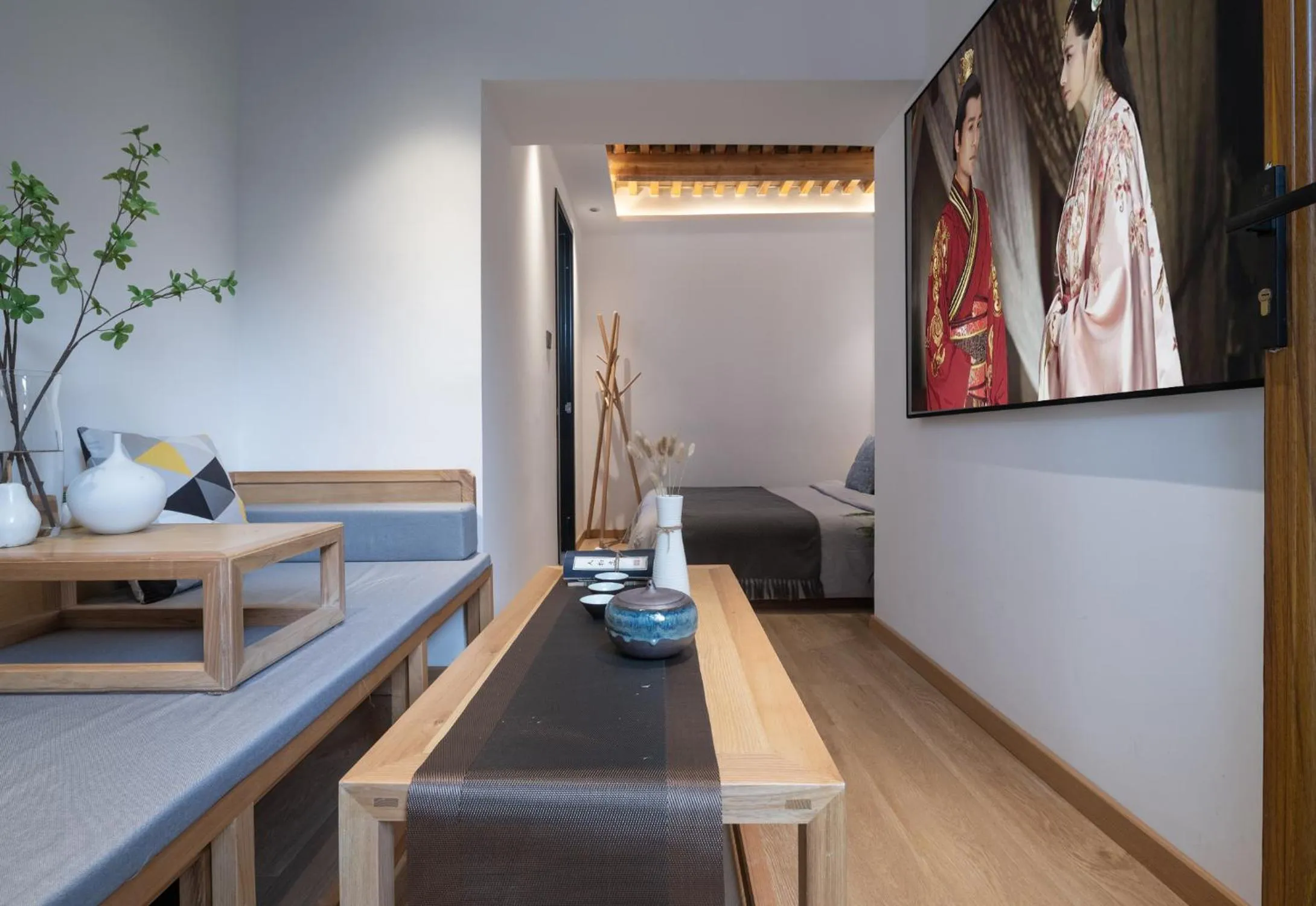 Lobby/Reception in Beijing No 5 Courtyard