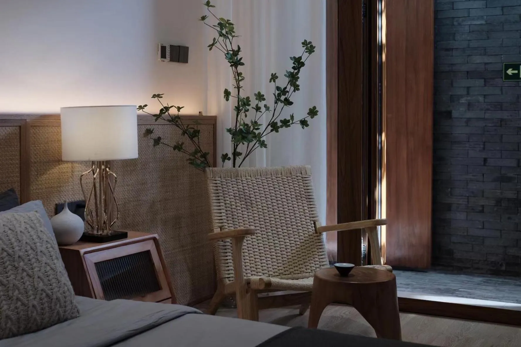 Photo of the whole room, Seating Area in Beijing No 5 Courtyard