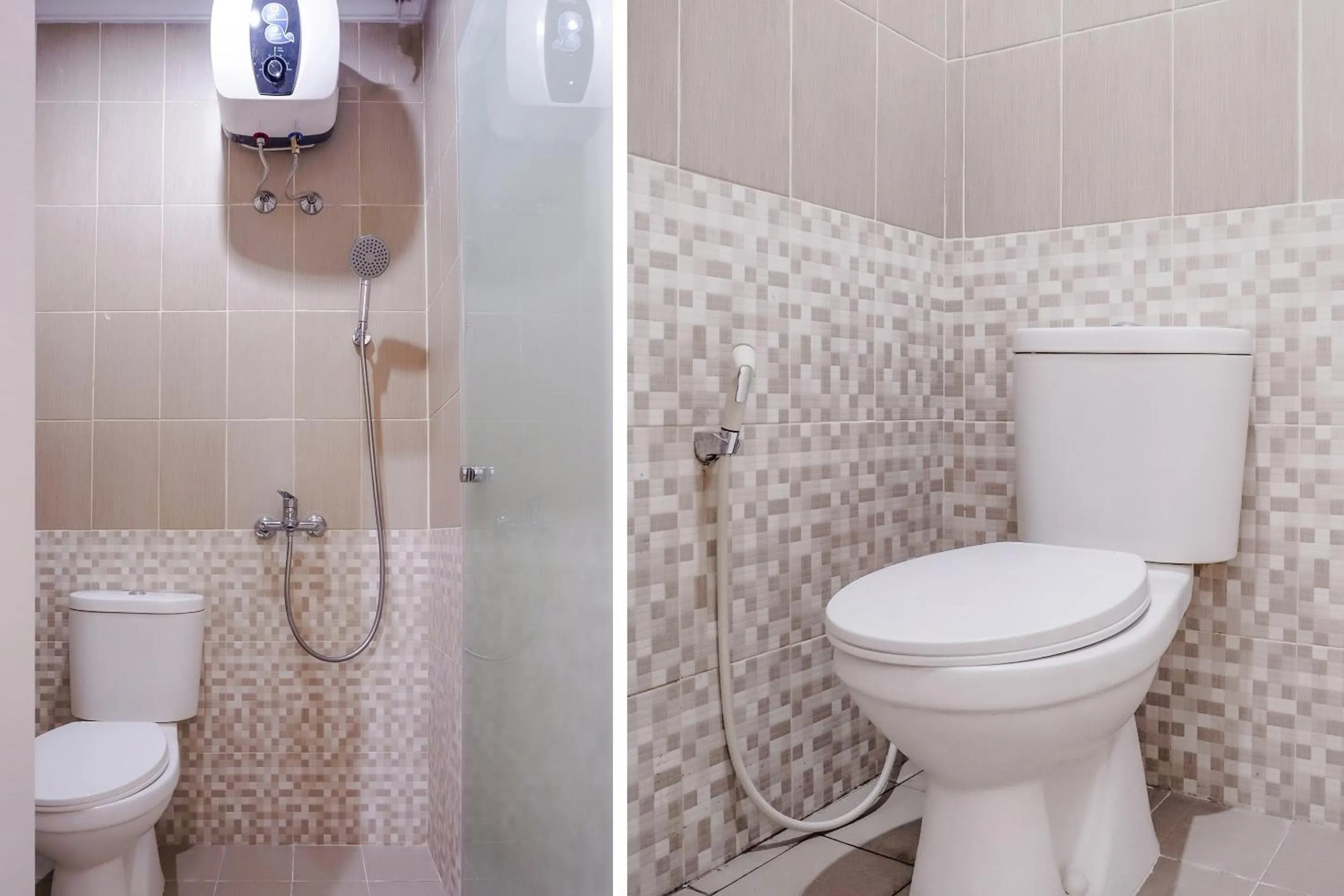 Bathroom in Hotel O Near Pasar Baru