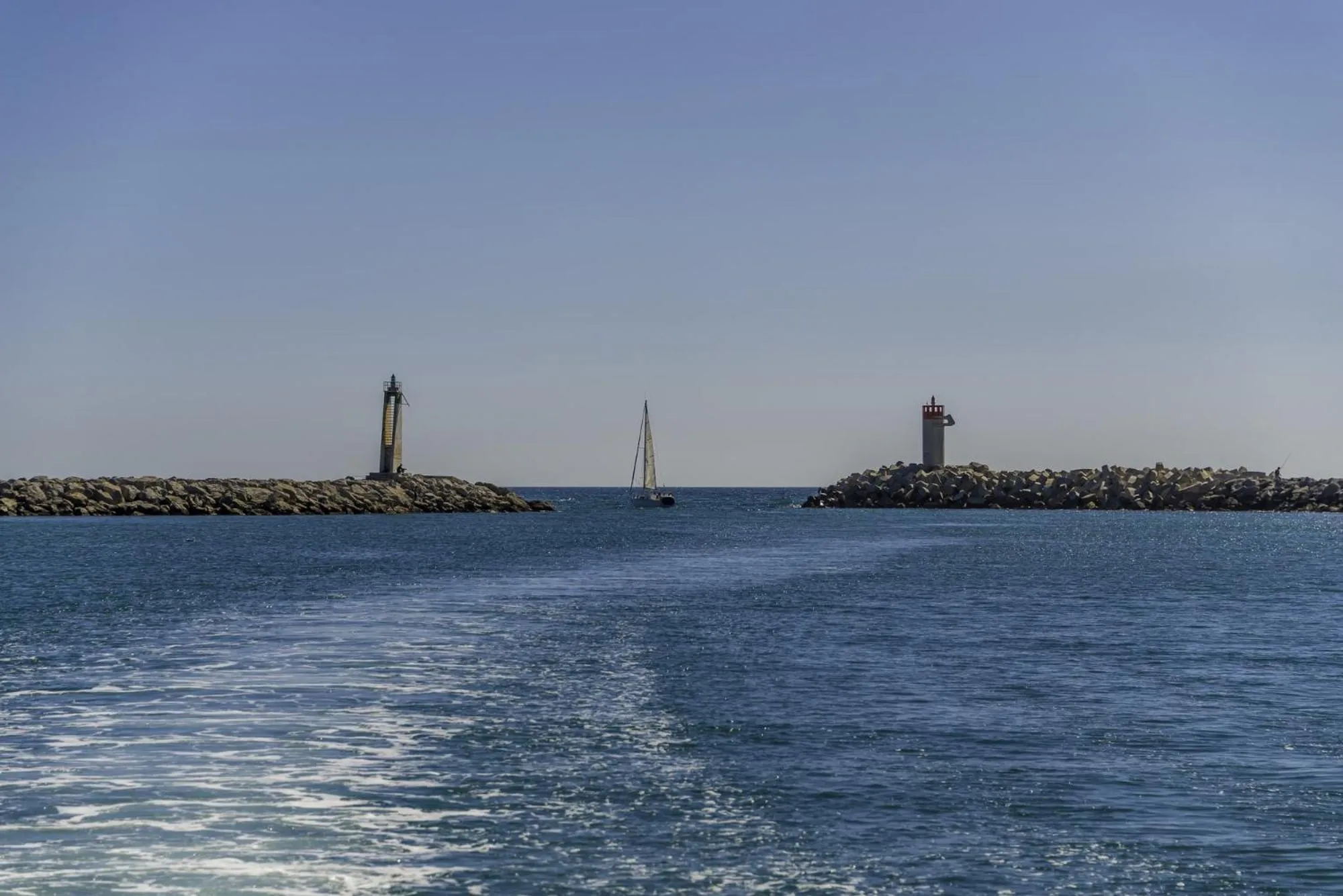Natural landscape in Les Ilots de Gruissan
