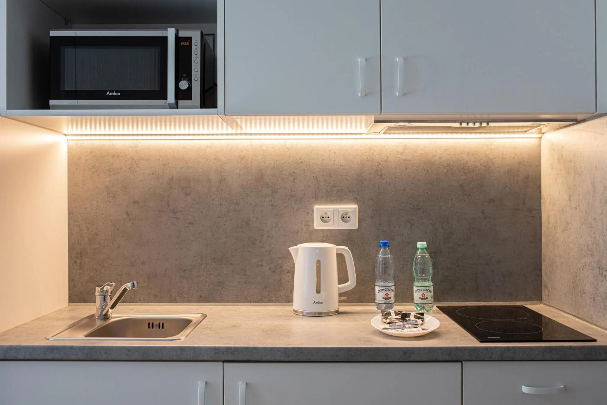 Kitchen or kitchenette in Apartamenty Collegia