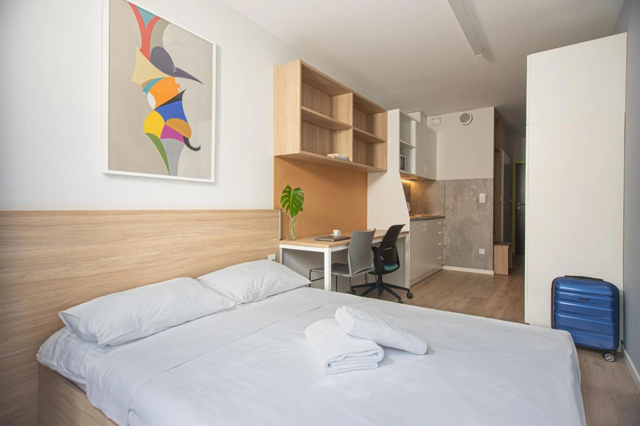 Bed in Apartamenty Collegia