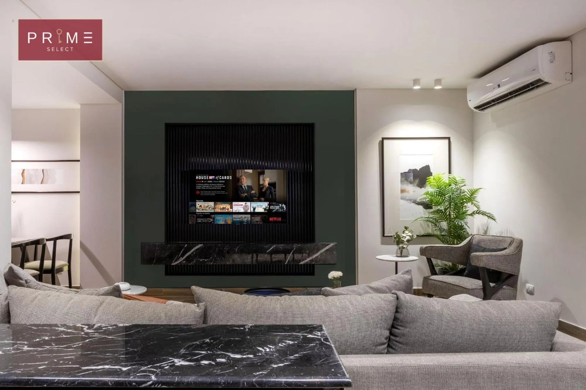 Seating area in Prime Select El Batal