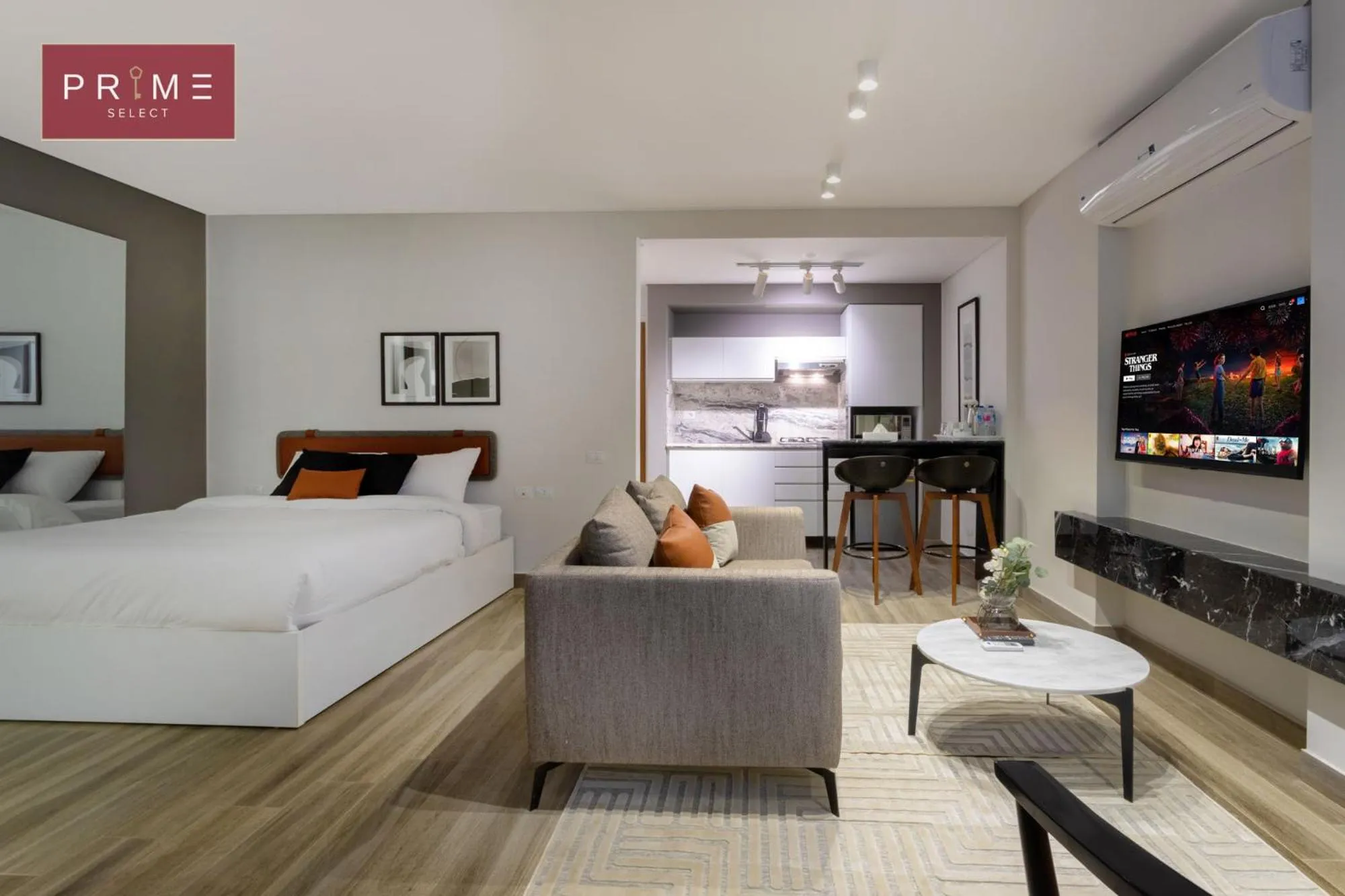 Photo of the whole room, Bed in Prime Select El Batal