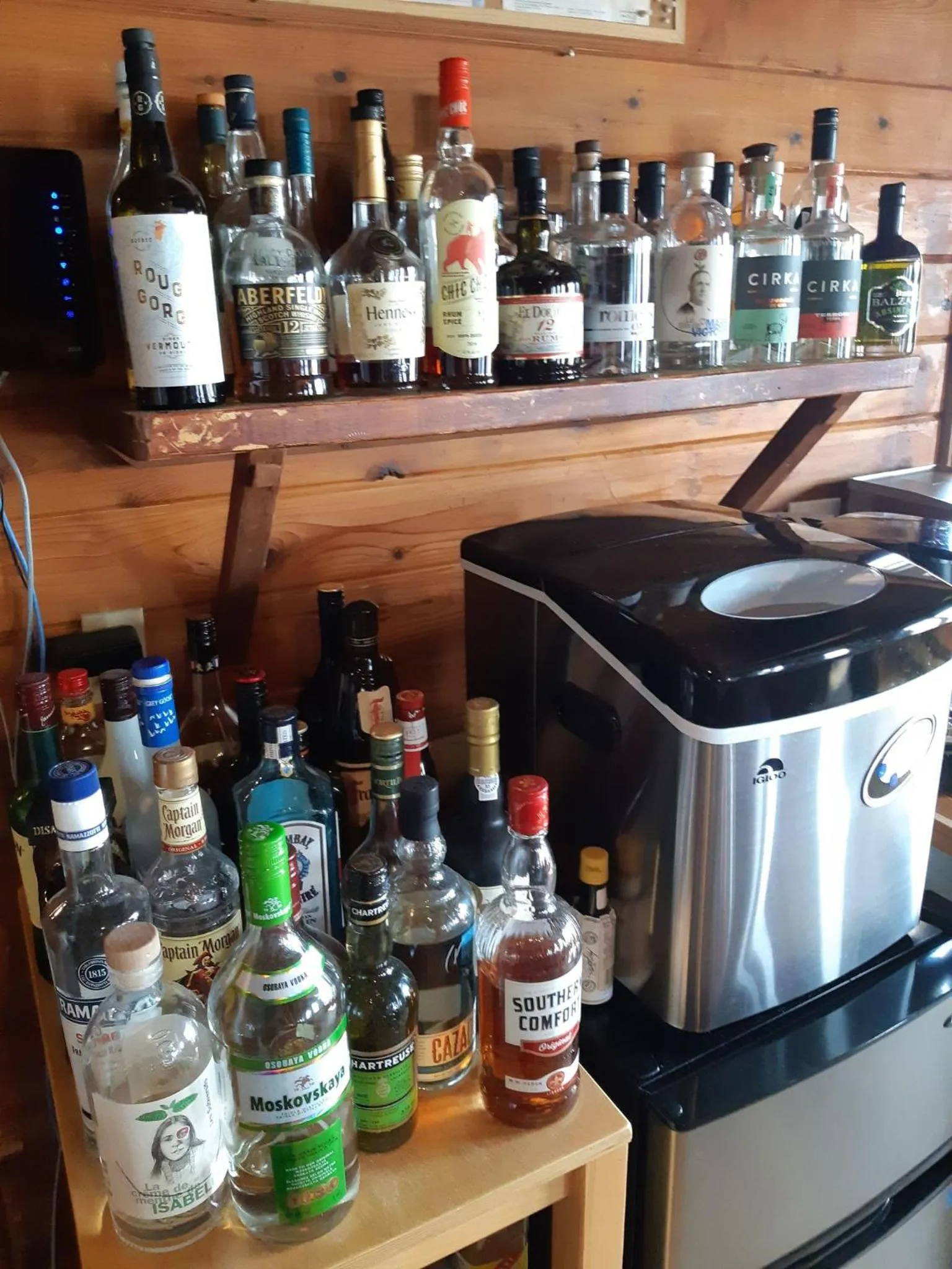 Alcoholic drinks in Auberge Ma Maison